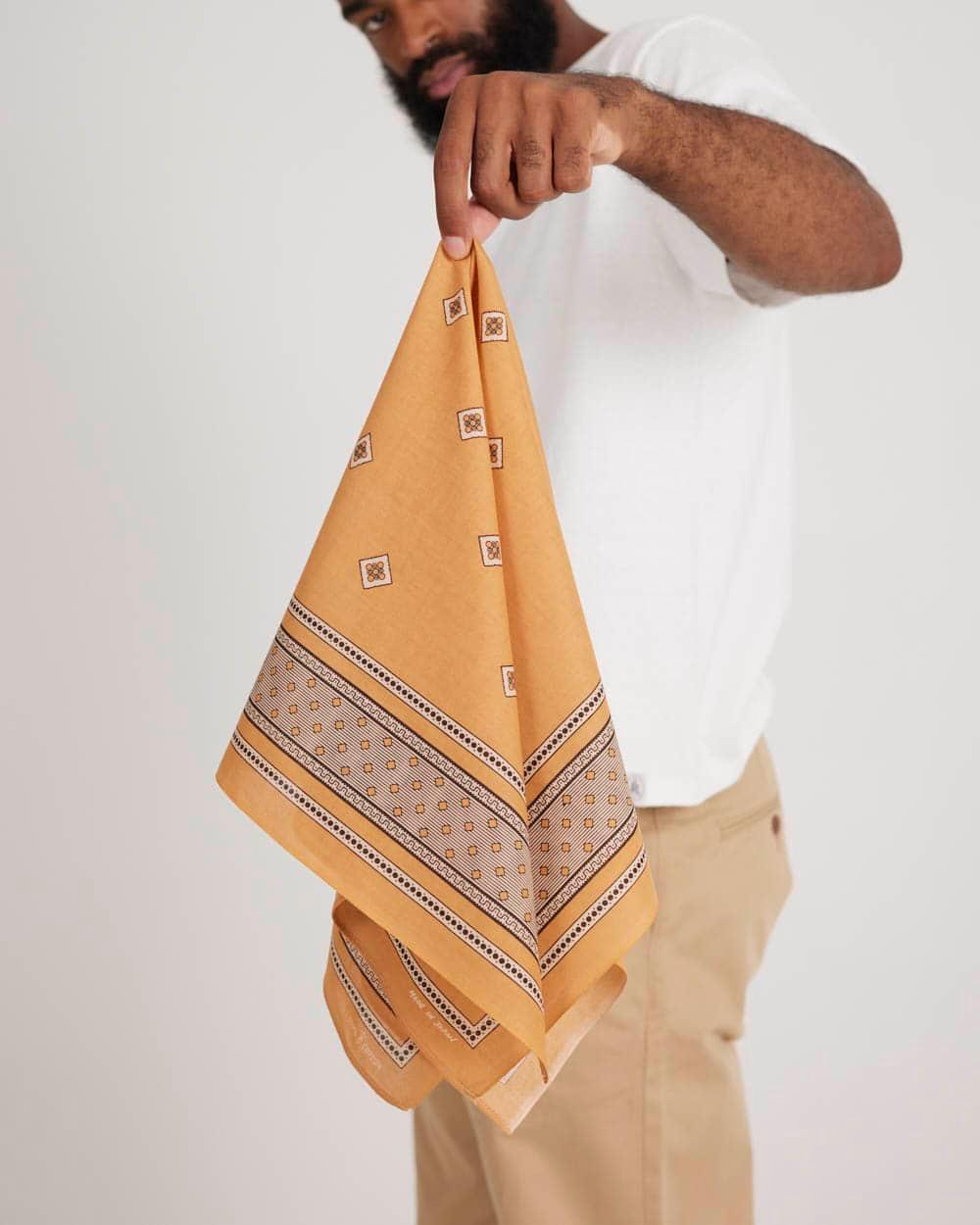 Champagne Bandanna – Gold