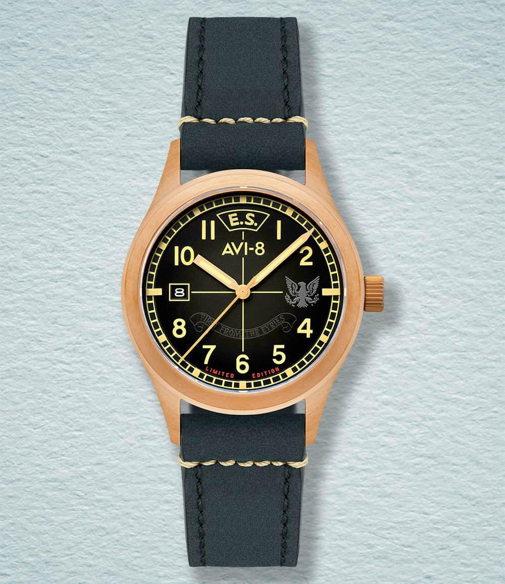 Flyboy Eagle Squadron Auto Bronze 85th Limited Edition Watches