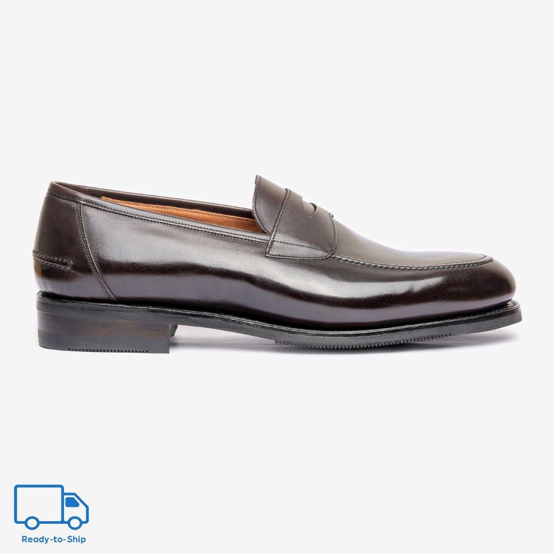 Penny Loafer II | Bitter Choco - Rufer Wide Last