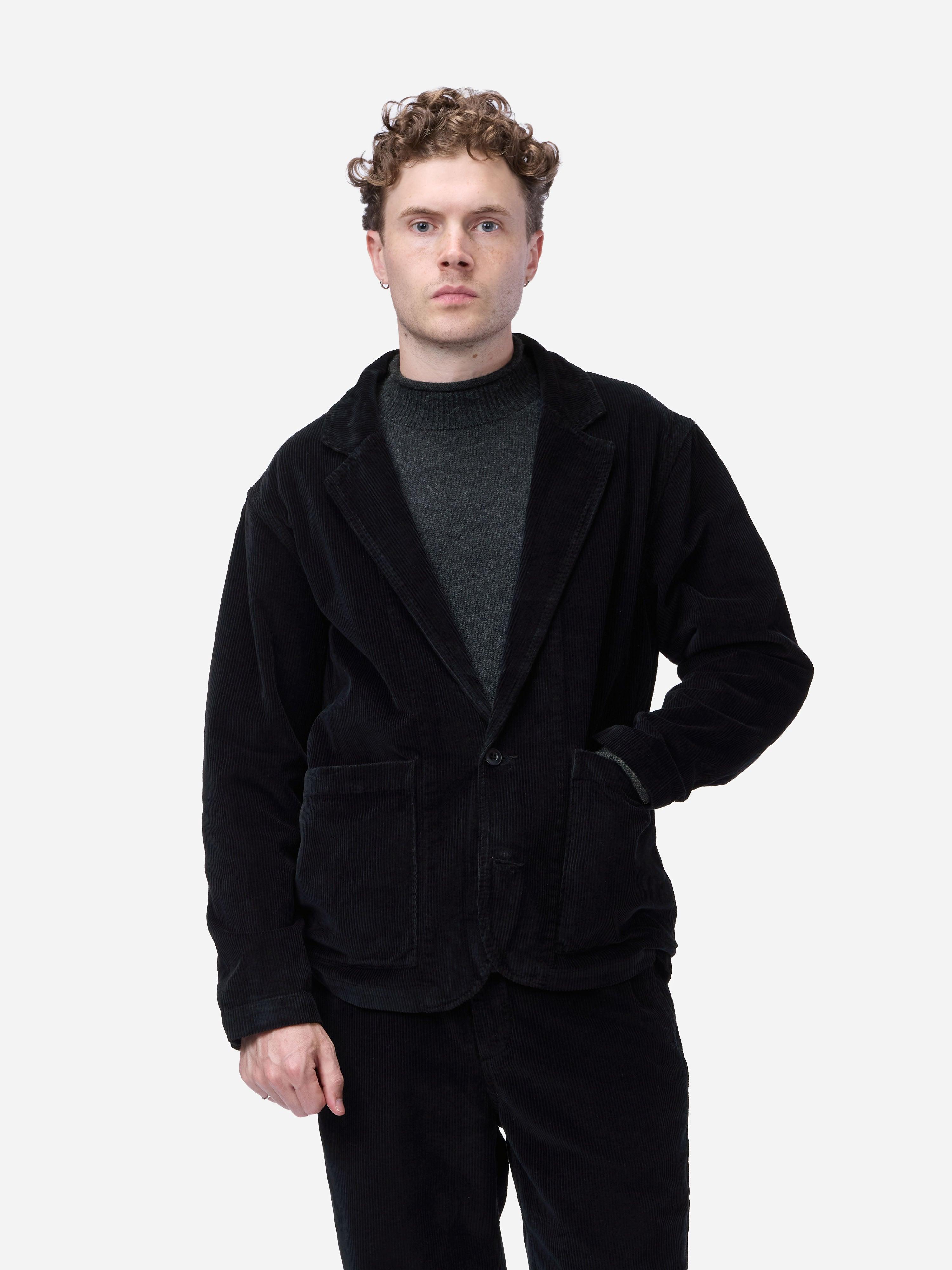 Work Blazer ~ Black Corduroy