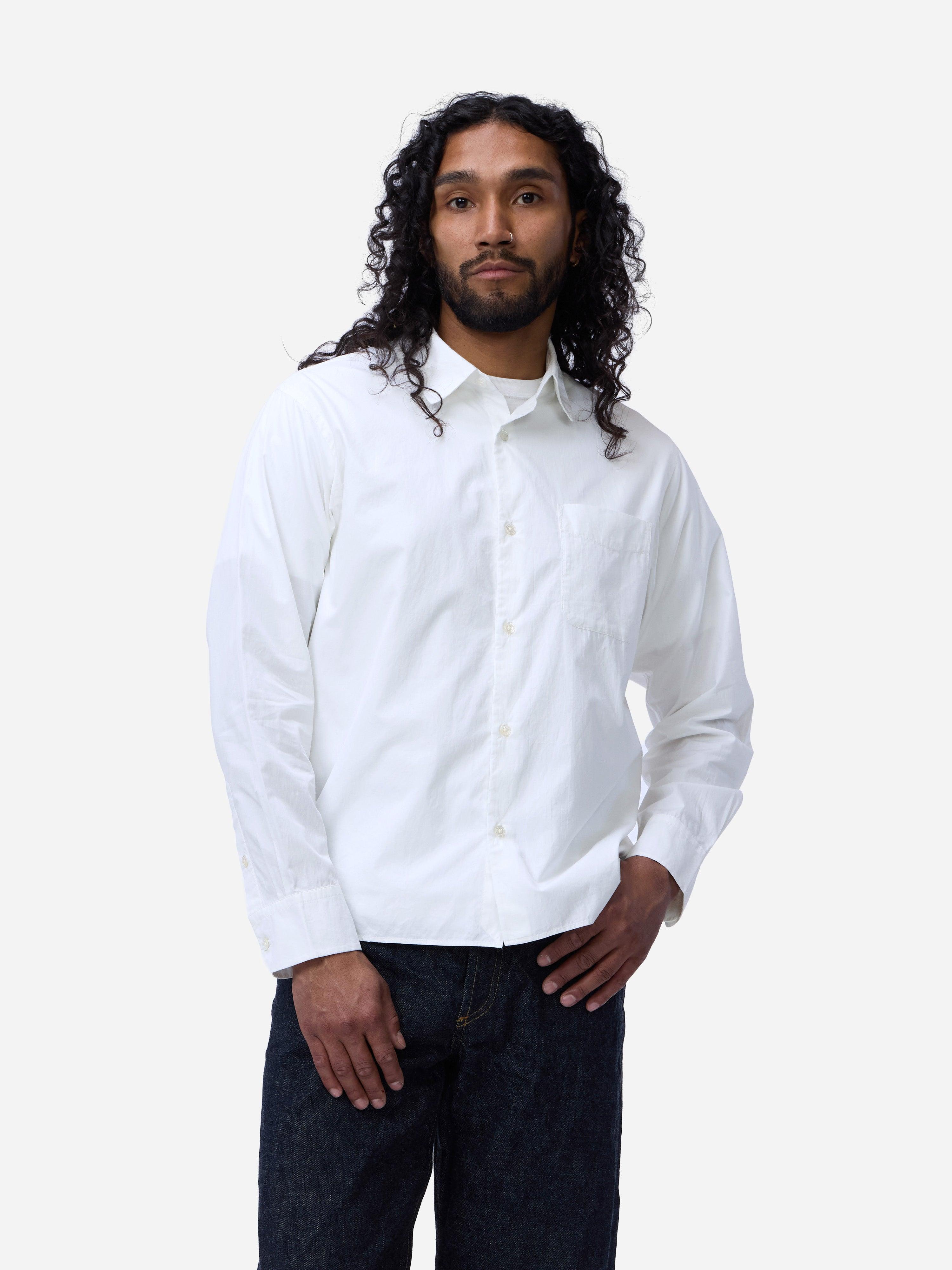 Director Shirt ~ White Poplin