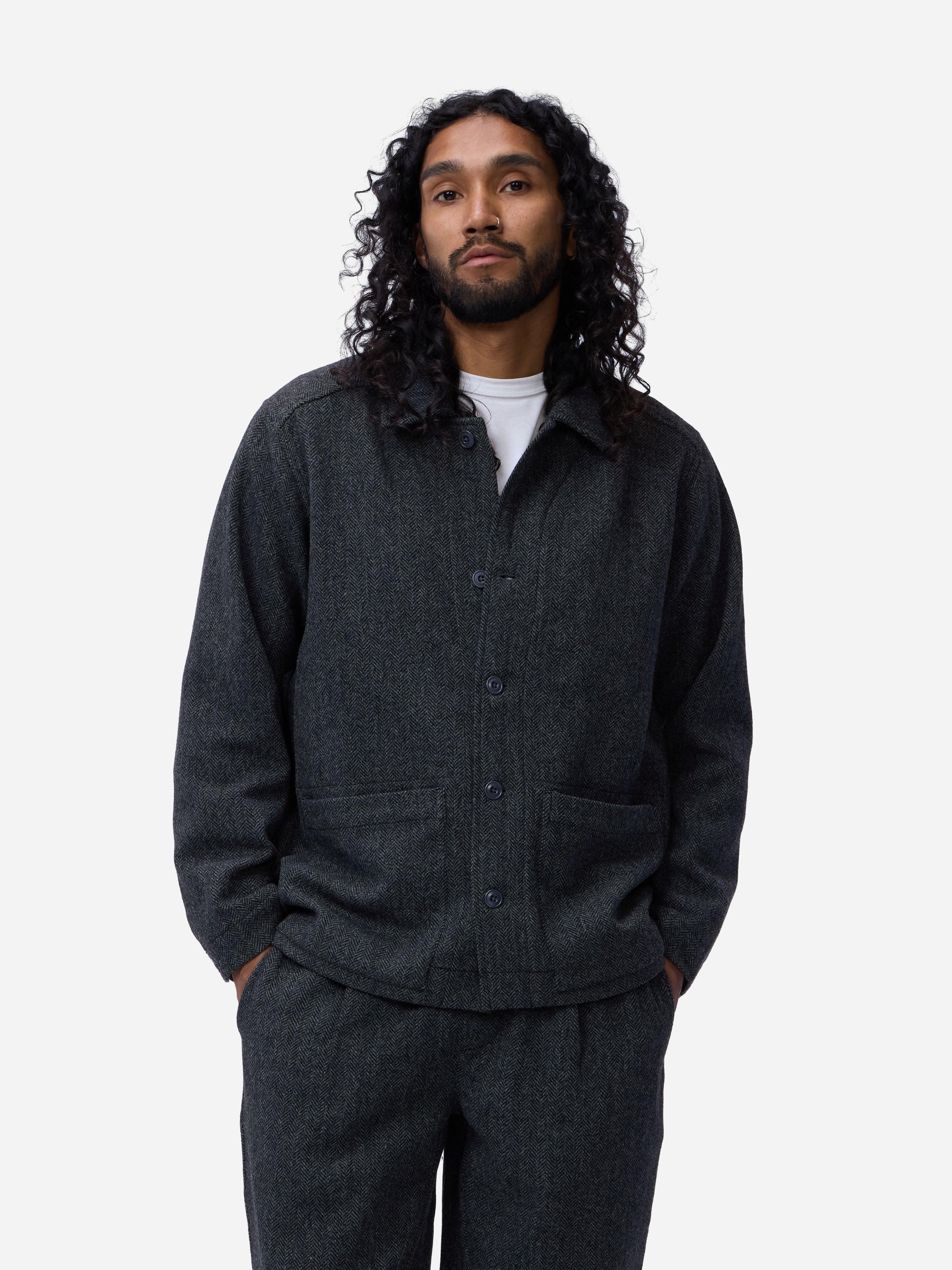Easy Jacket ~ Black Tweed