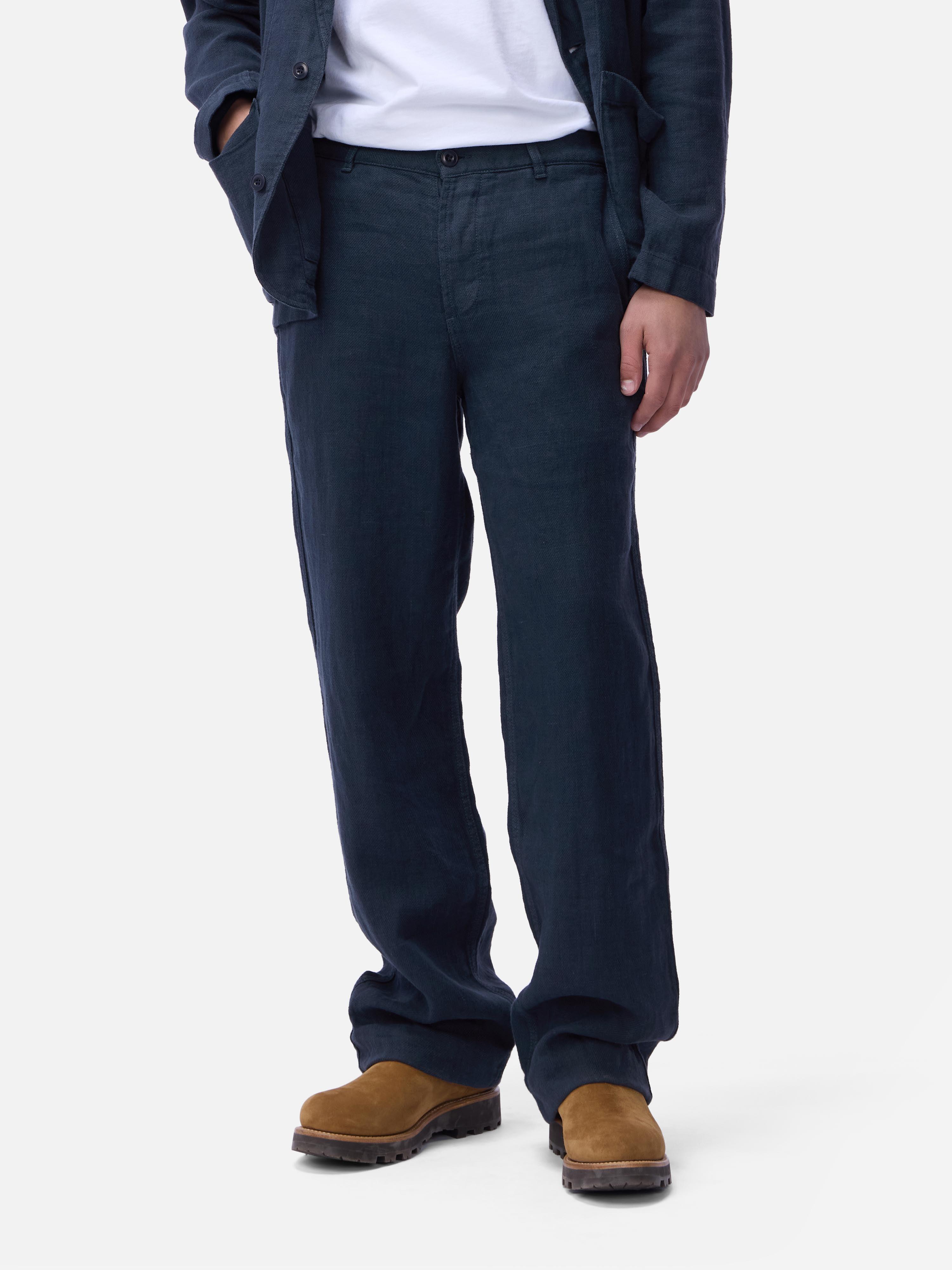 Work Pant ~ Midnight Linen