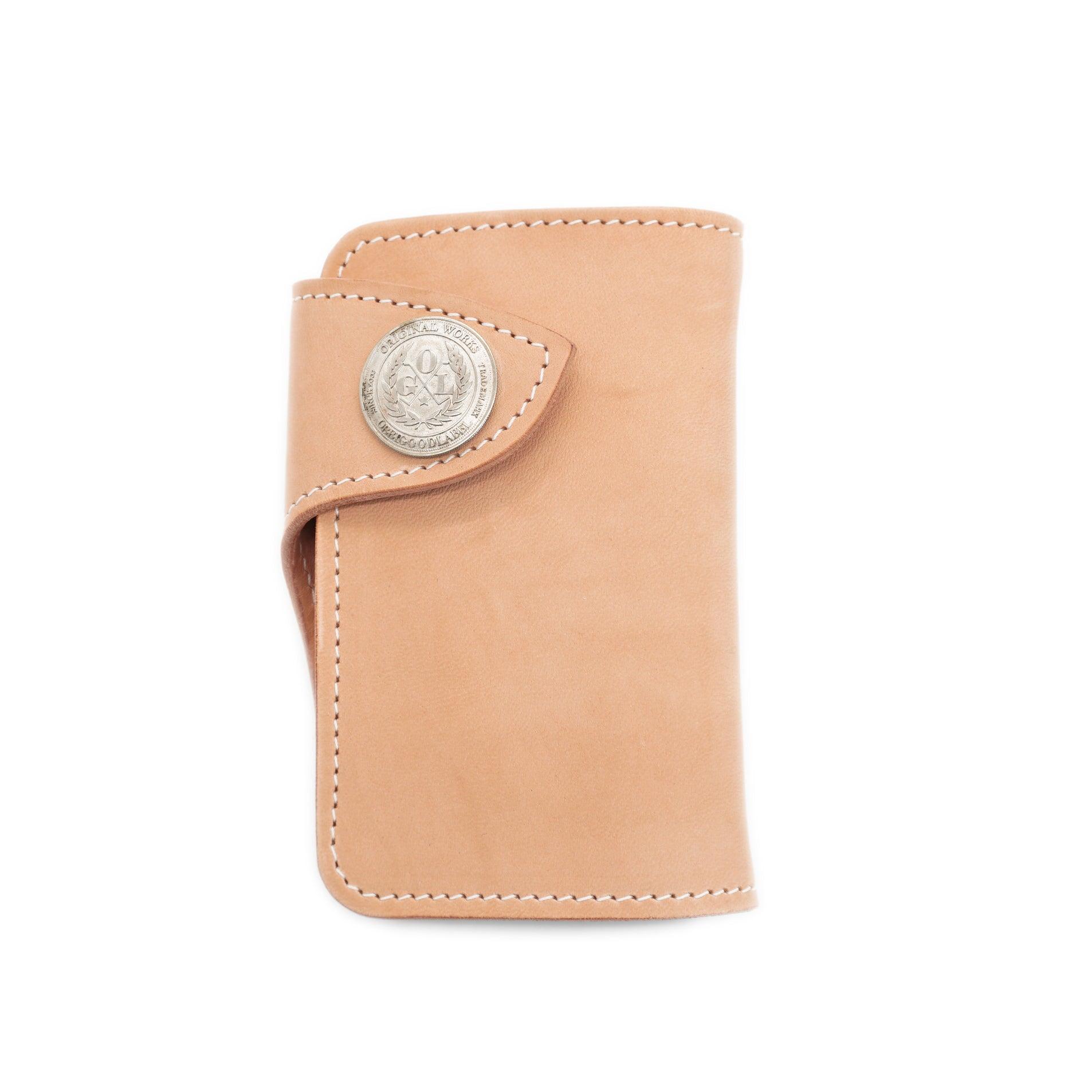 OGL BRAVE Condor Mid Horsehide Wallet Natural