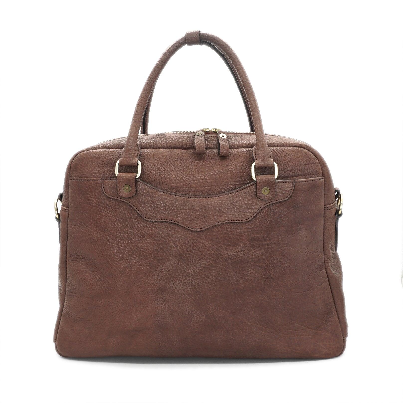 OGL 9981 Leather Zote Bag Sepia