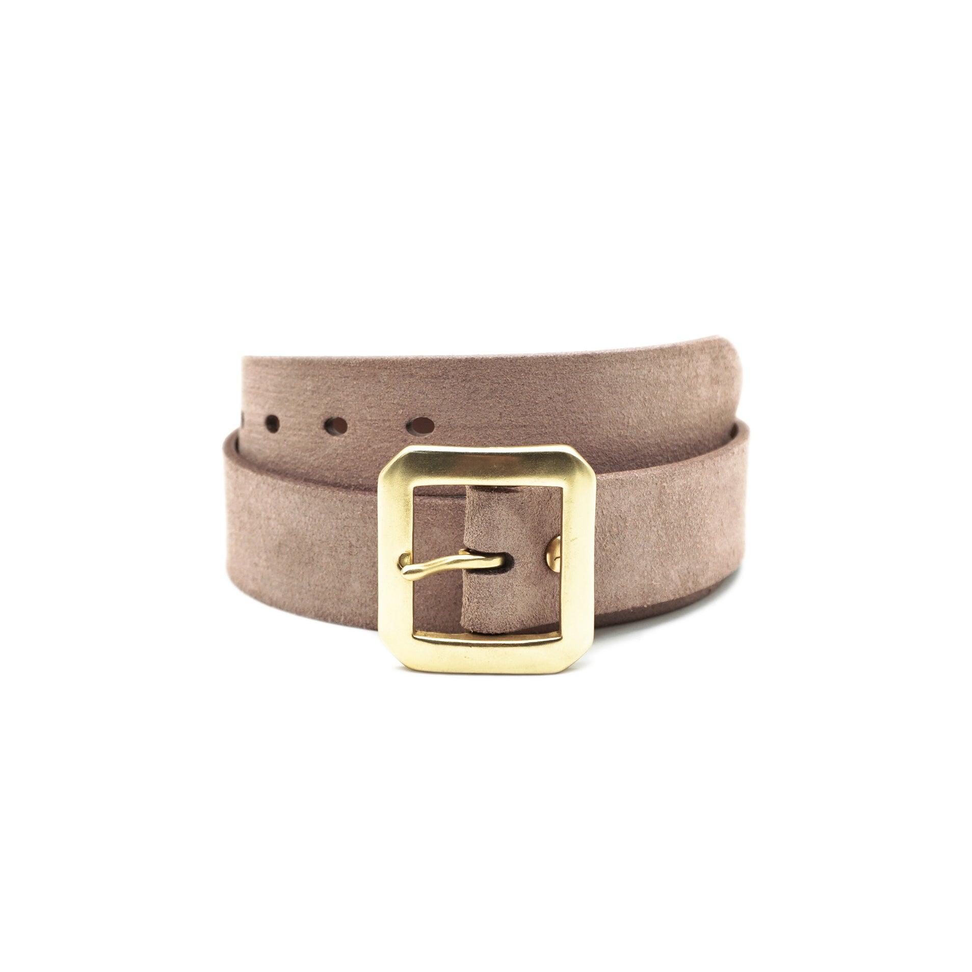 OGL Belt Single-Prong Rough-Out Garrison Belt Brown
