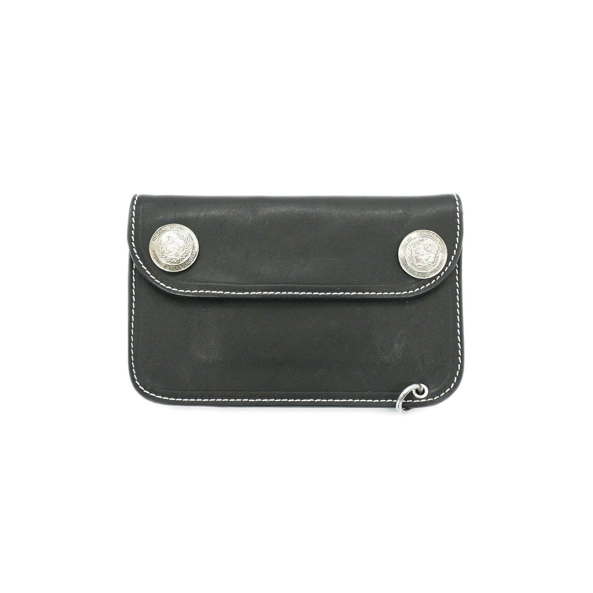 OGL BRAVE Allsize Trucker Horsehide Wallet – Concho Edition (Black)