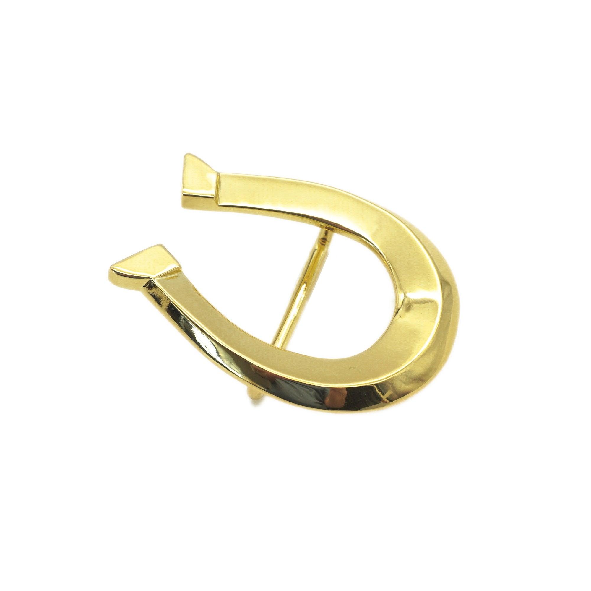 OGL Obbi Good Luck Horsehide Brass Buckle