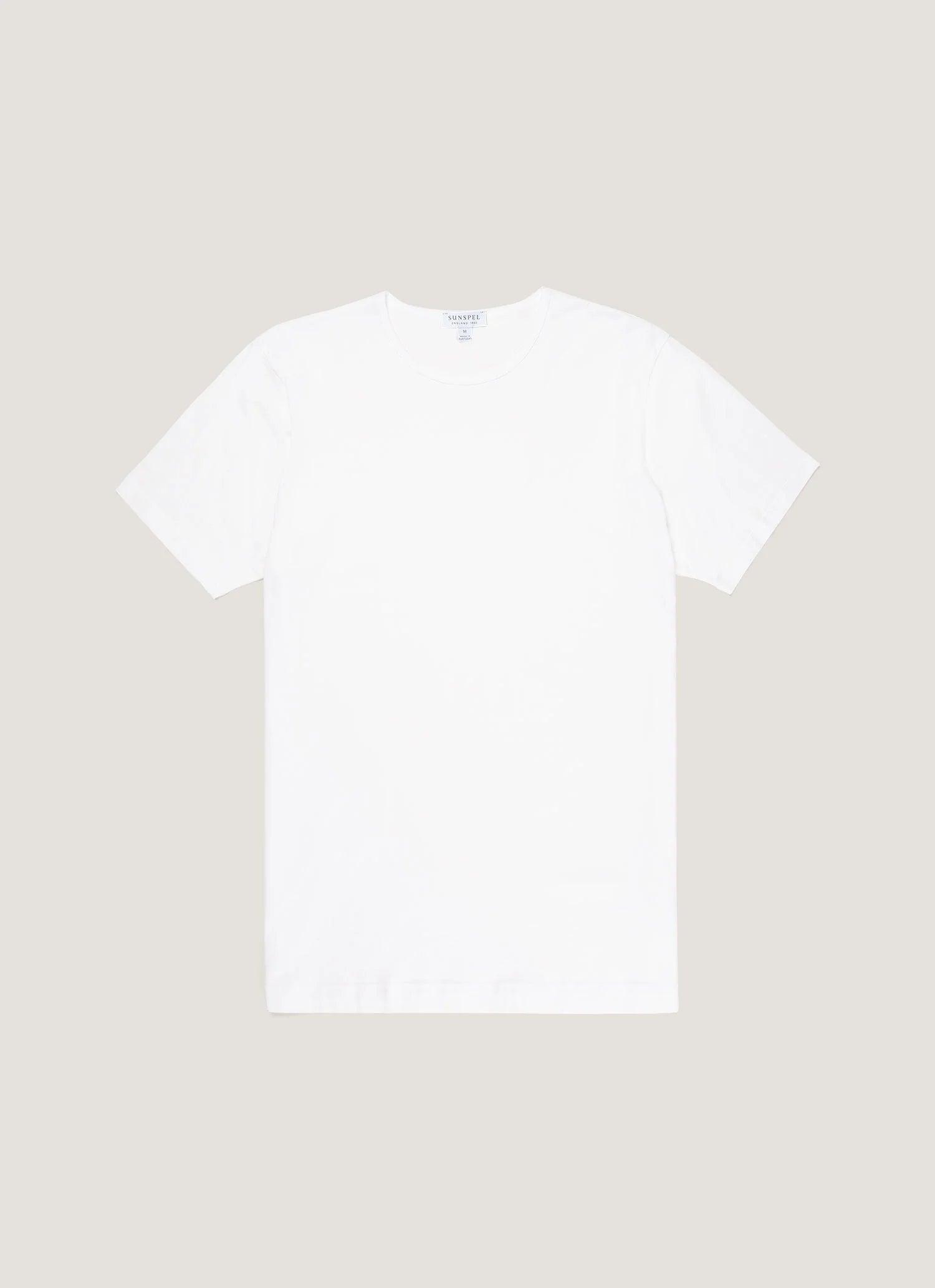 Superfine Cotton Underwear T-shirt - White