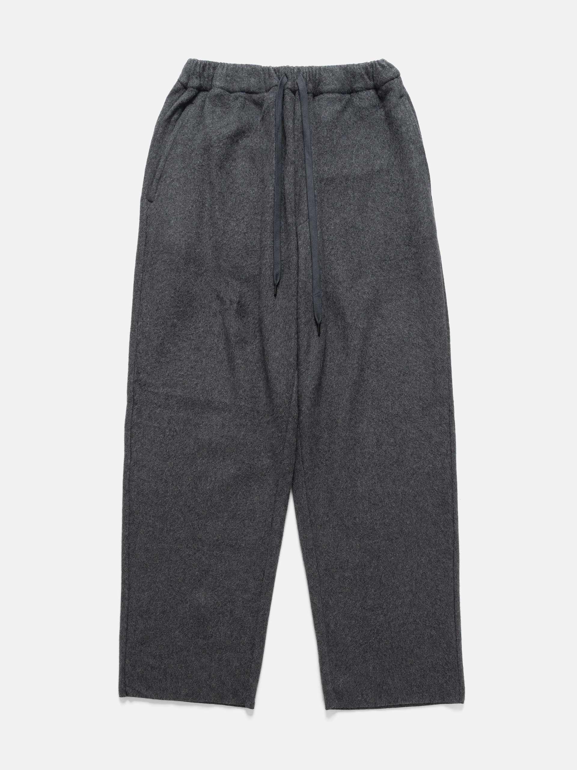 Silk Fleece Pants Charcoal