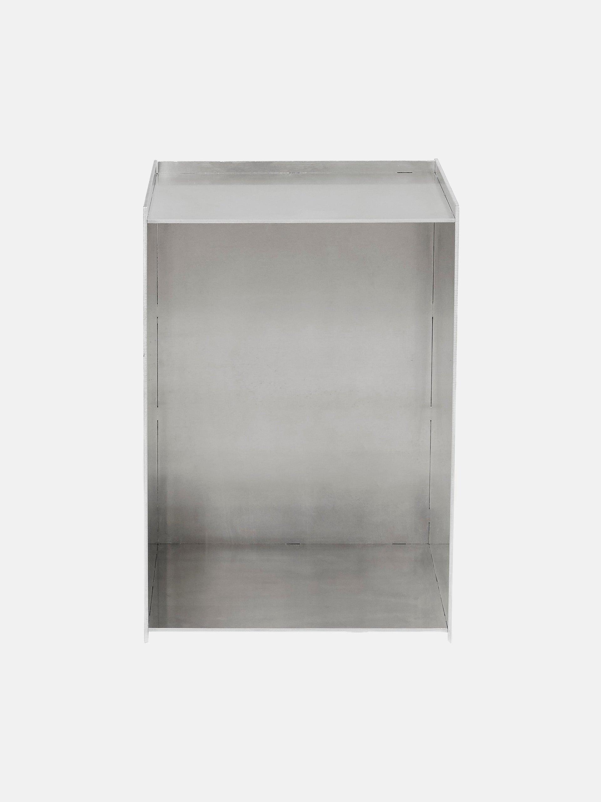 Rivet Box Table Aluminum