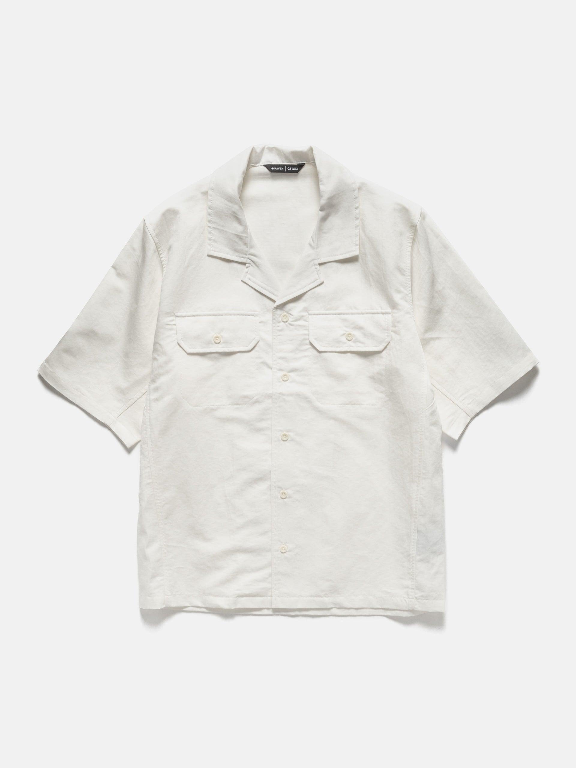 Jasper Shirt - Cotton Linen Silk White