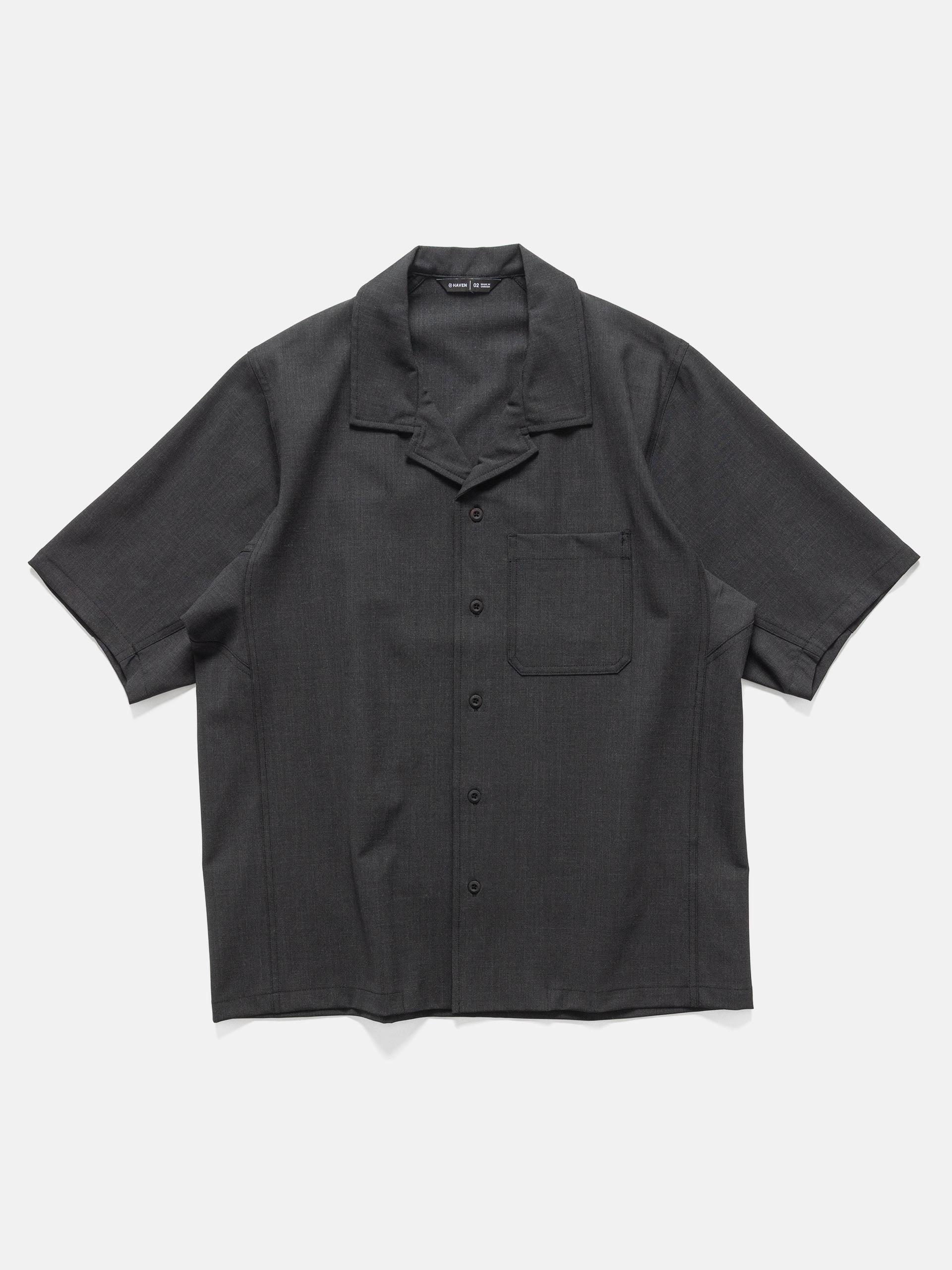 Revel S/S - Tropical Wool Charcoal