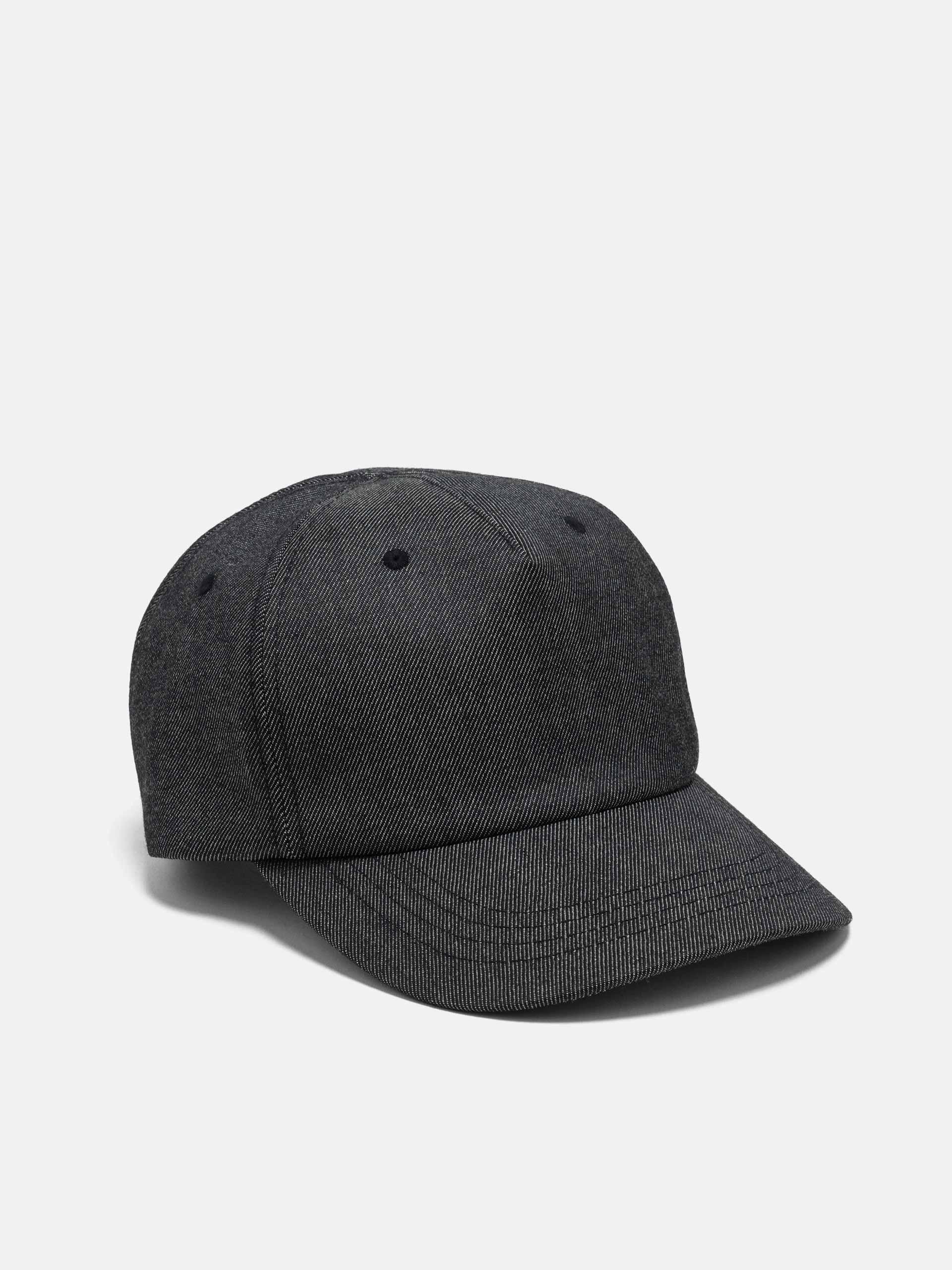 Station Cap - Wool Denim Charcoal