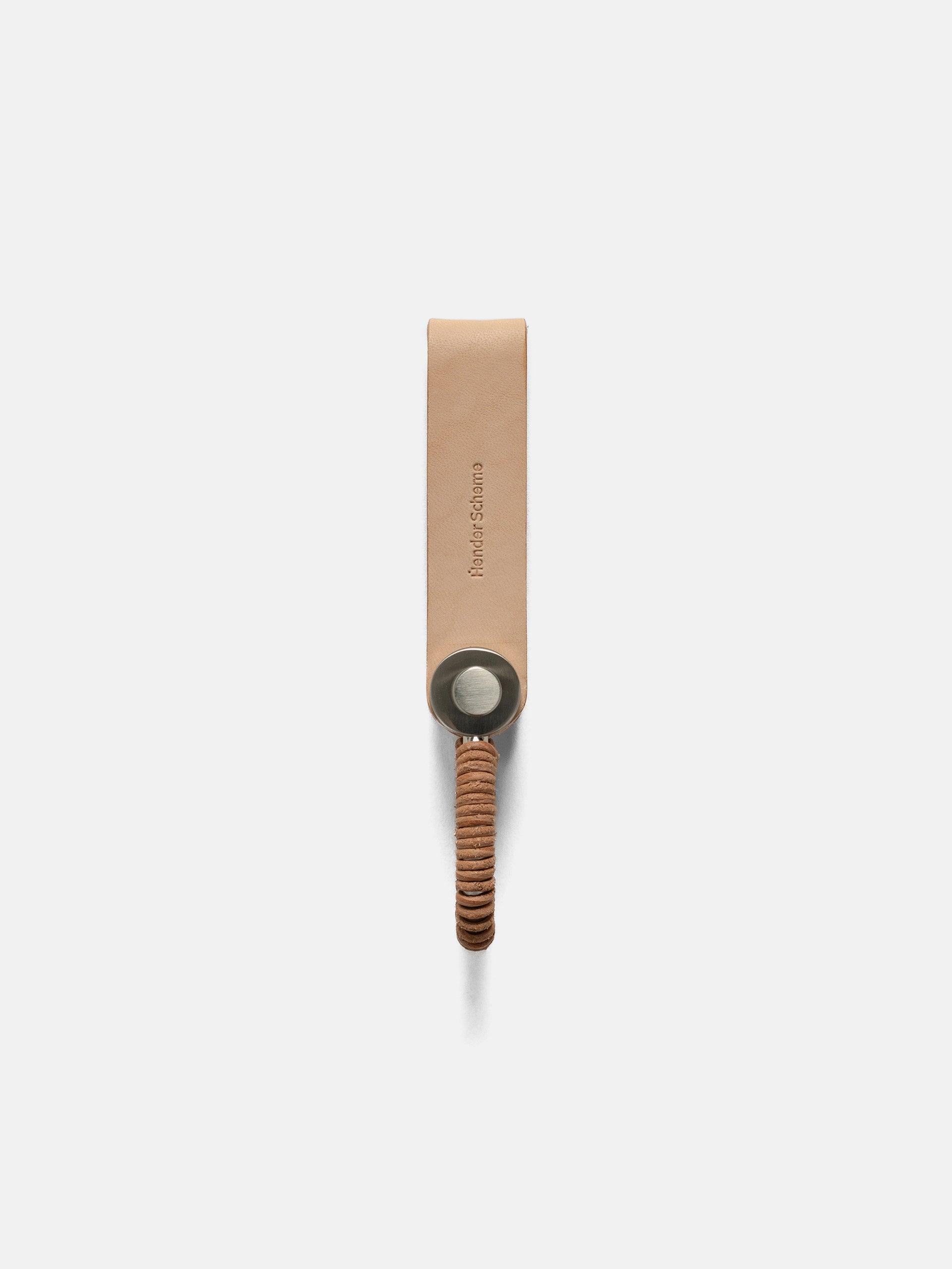 Leather Key Shackle Natural