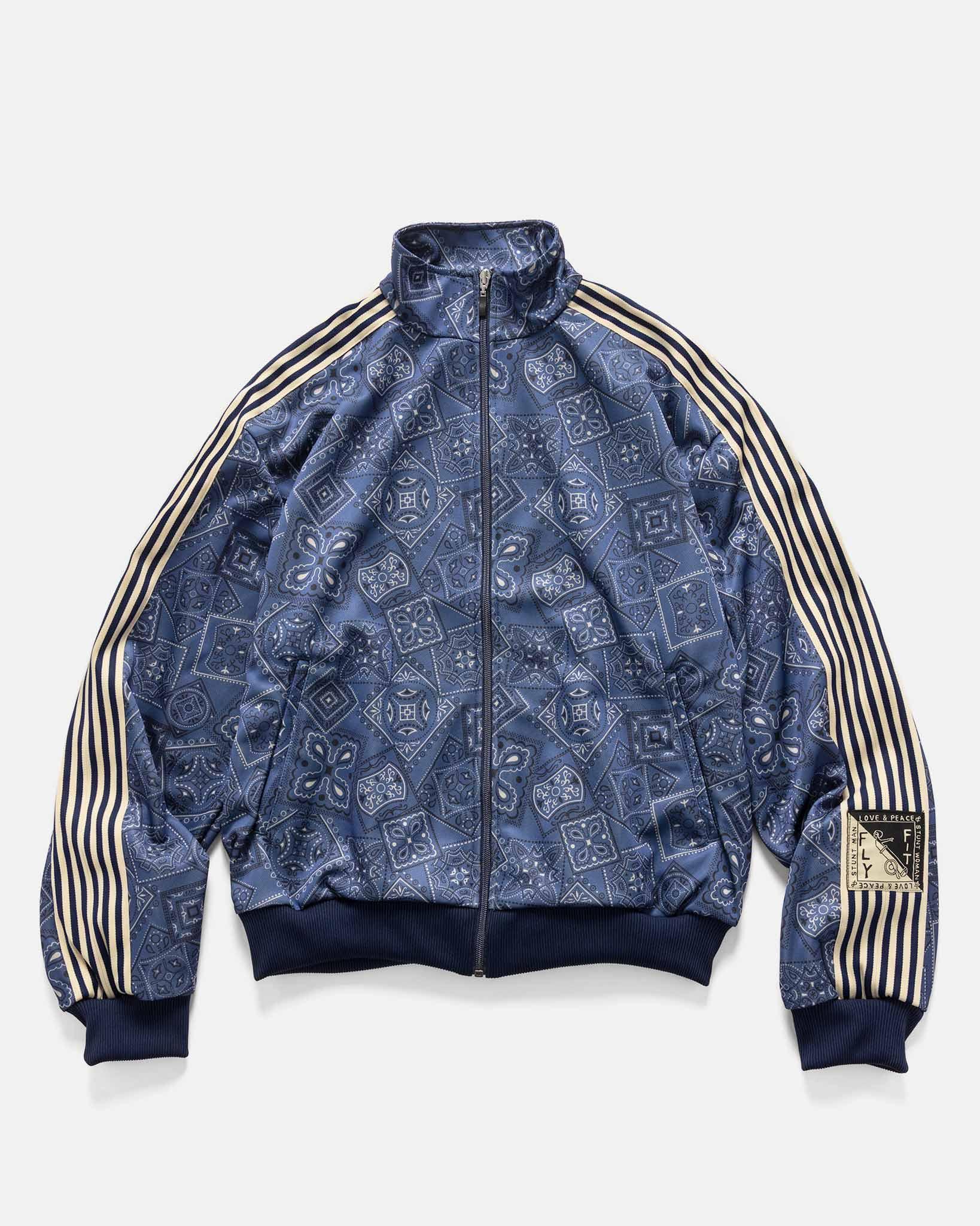 Smooth Jersey COOKIE Bandana Track JKT Navy