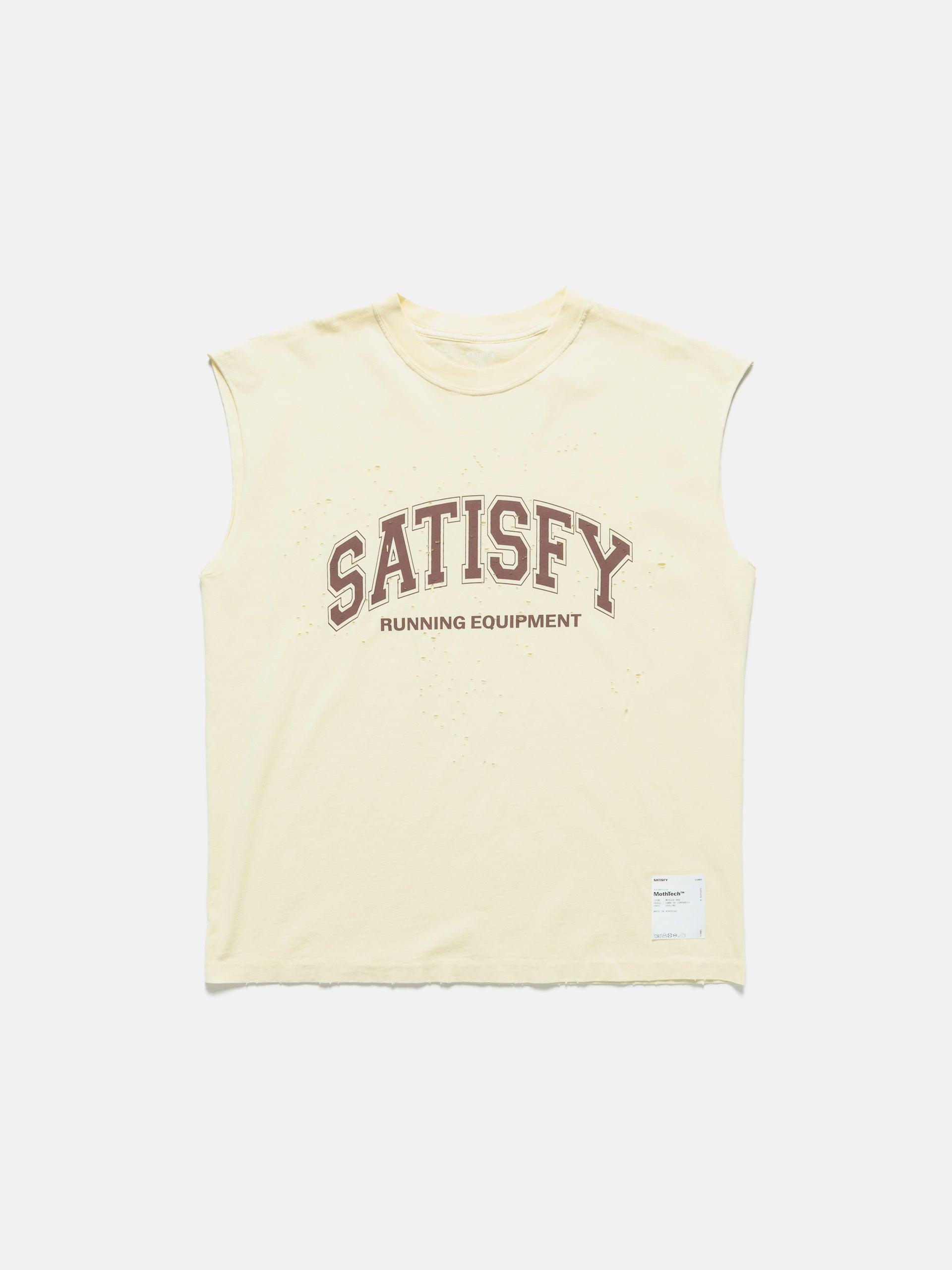 MothTech™ Muscle Tee Aged Transparent Yellow