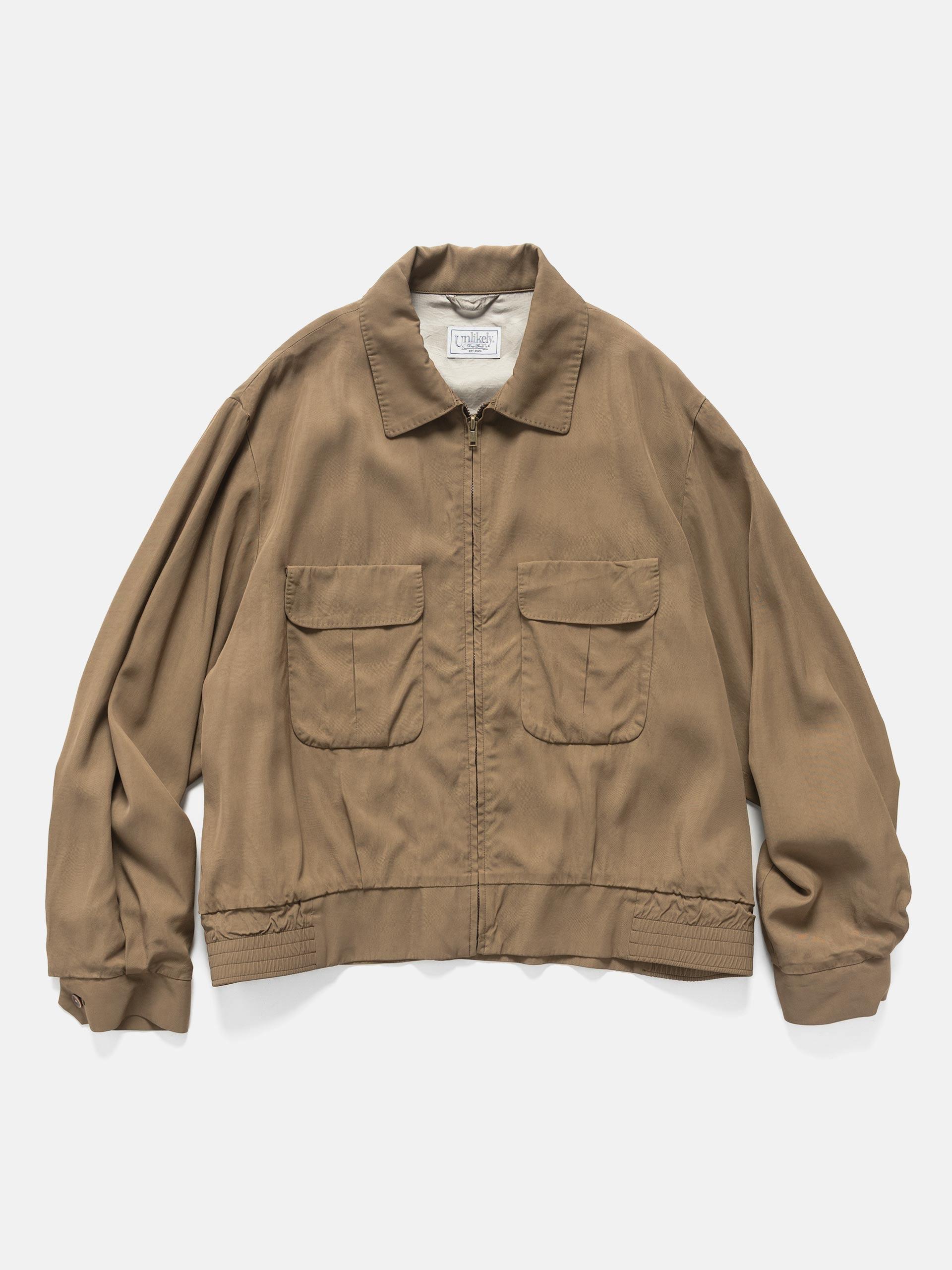 Gabardine Sports Jacket Light Brown