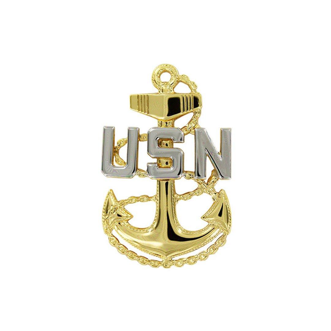 Navy Cap Device: E7 Chief Petty Officer - Miniature Pin Z99C010