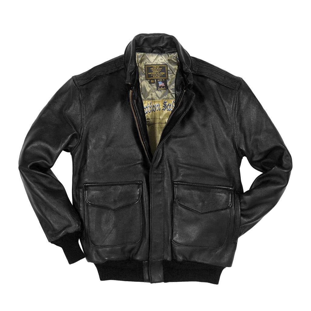 Antique Lamb Jacket (Long) Z2567MML in Black