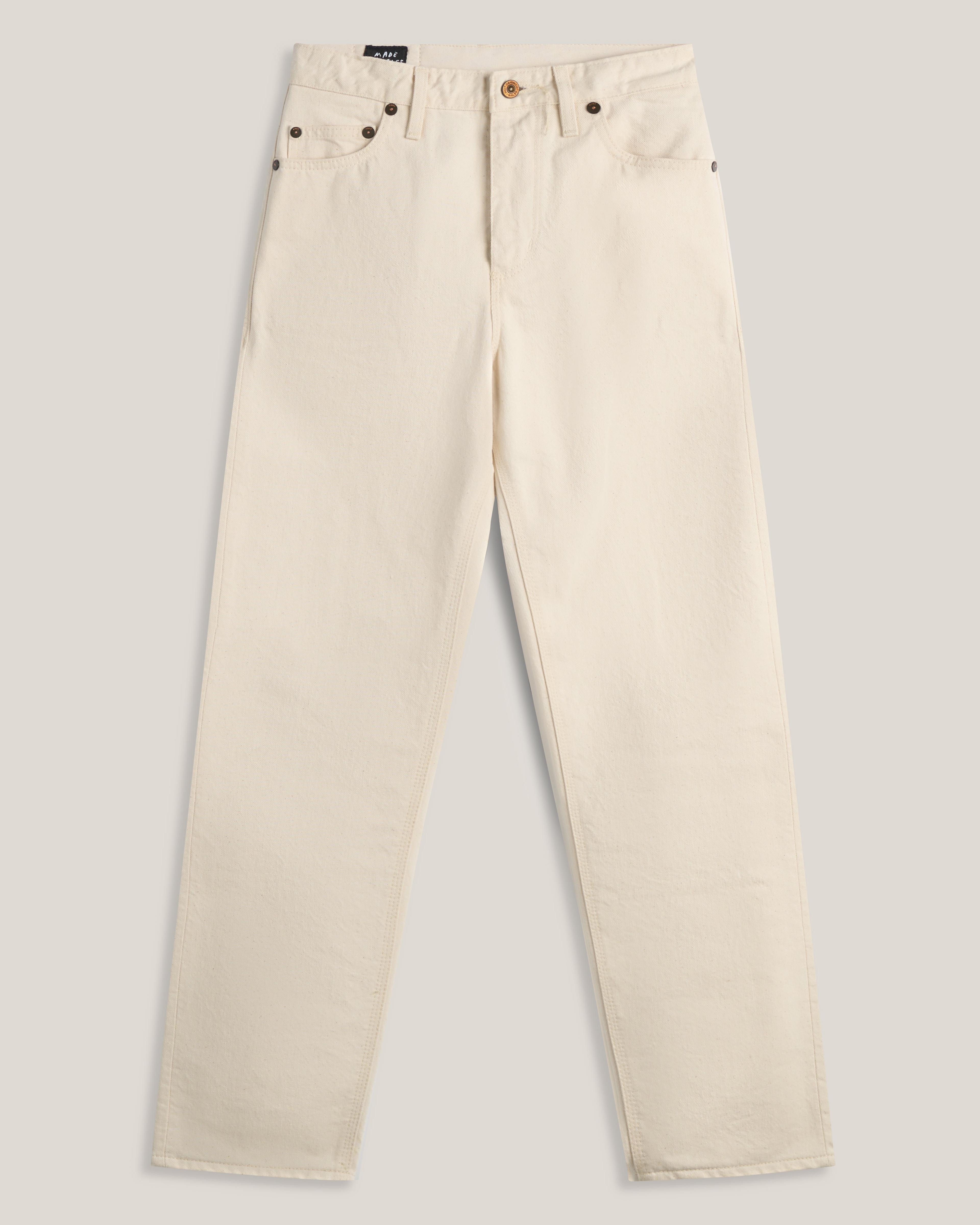 The Mari - Slim Fit - Ecru Denim