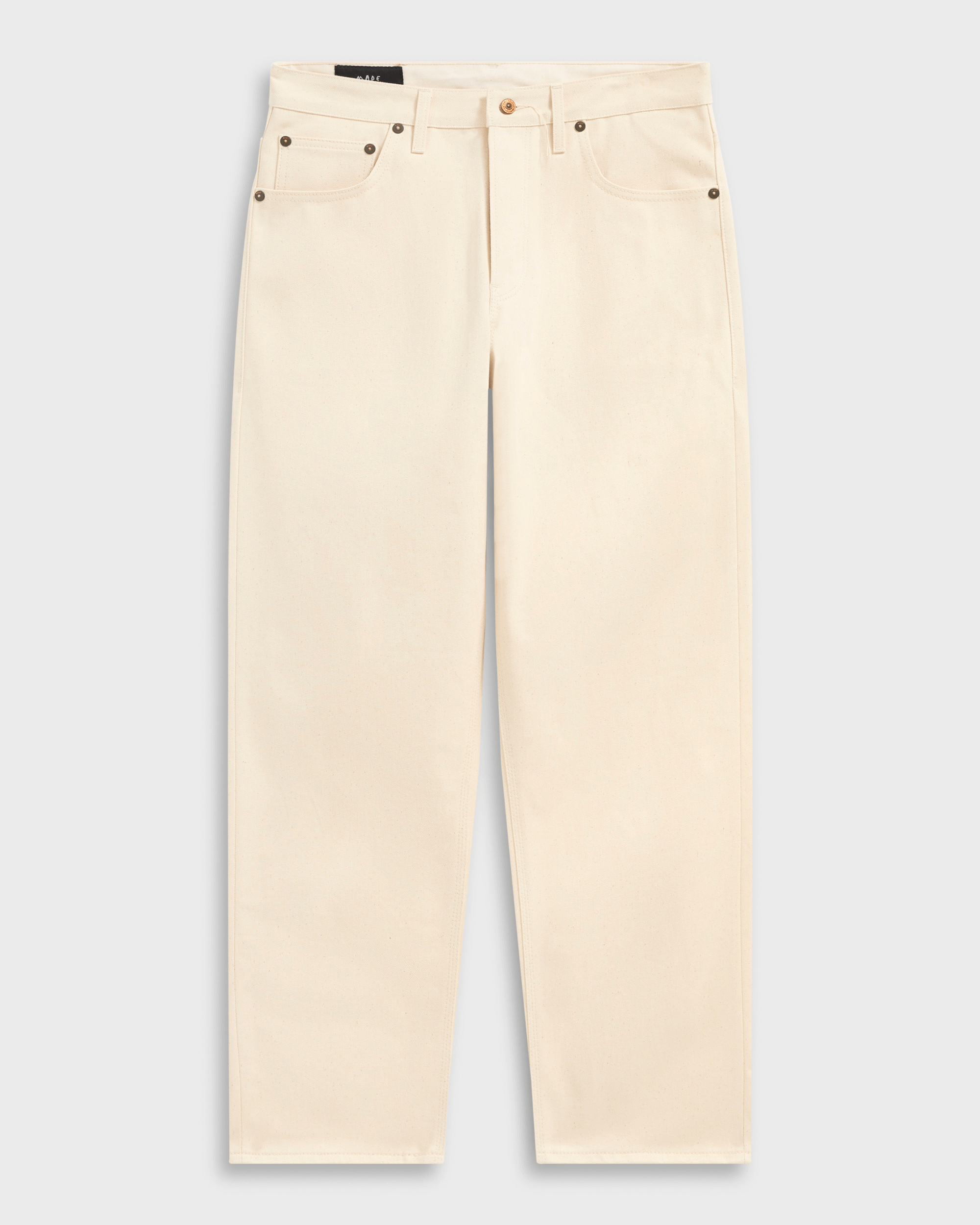 The Morgans - Wide Leg - Ecru Denim.