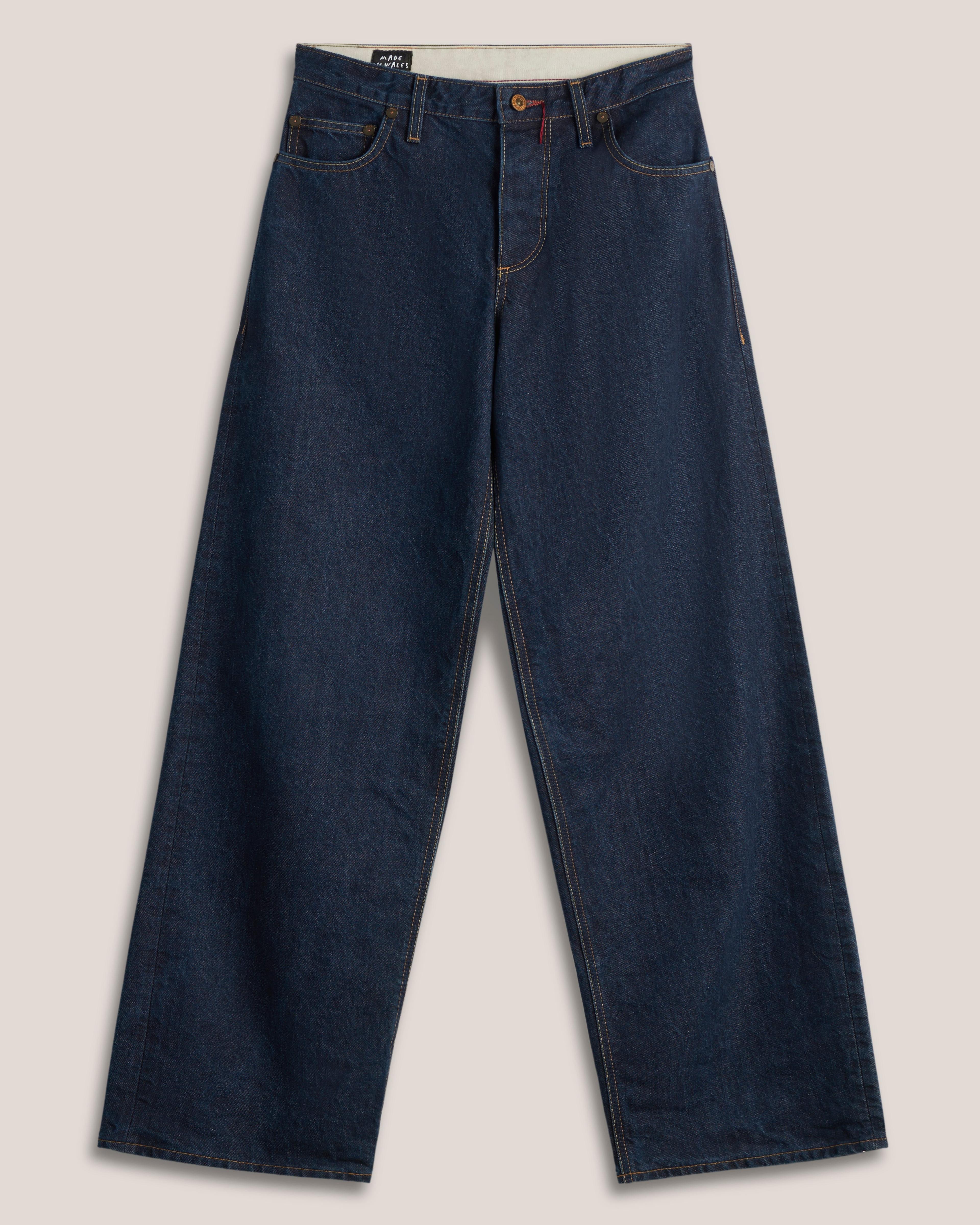 The Edna - Wide Relaxed Fit - Rinse Wash