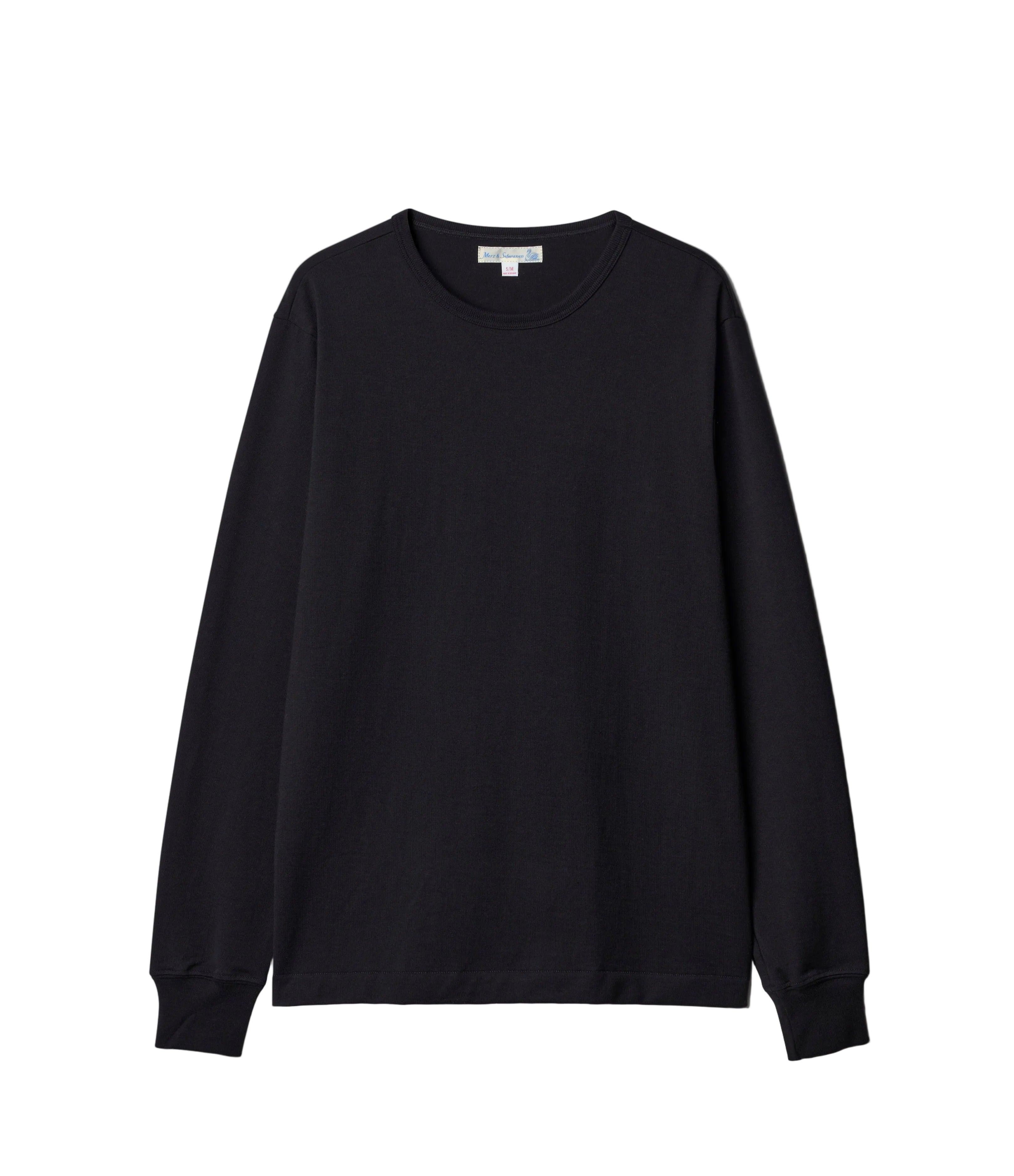 2M15LS.99 Vintage Machine Refined Classic Fit Longsleeve Deep Black