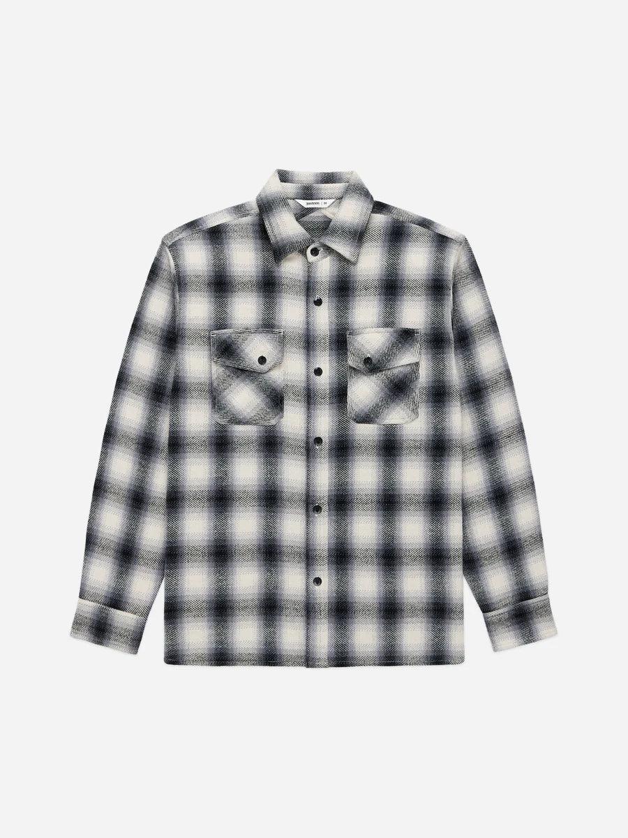 Crosscut Flannel Cream/Black