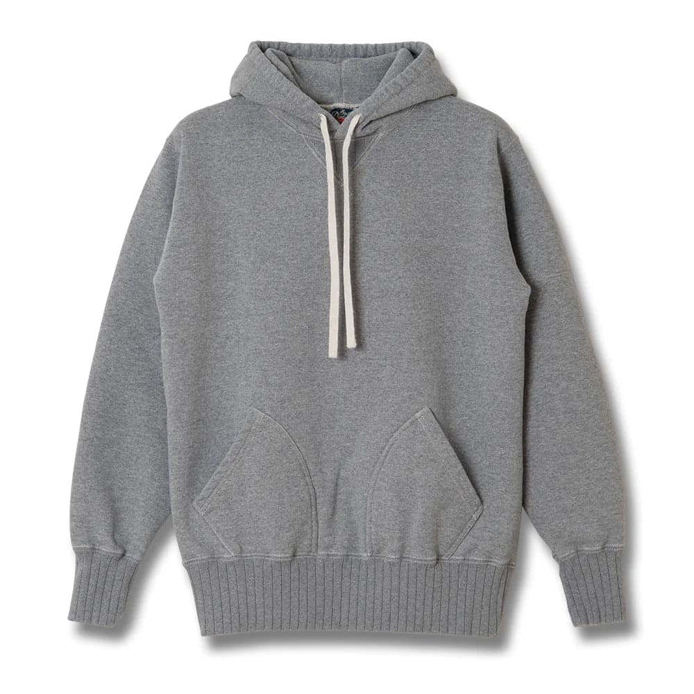 8189 Loopwheel Pullover Hoodie Moku Grey