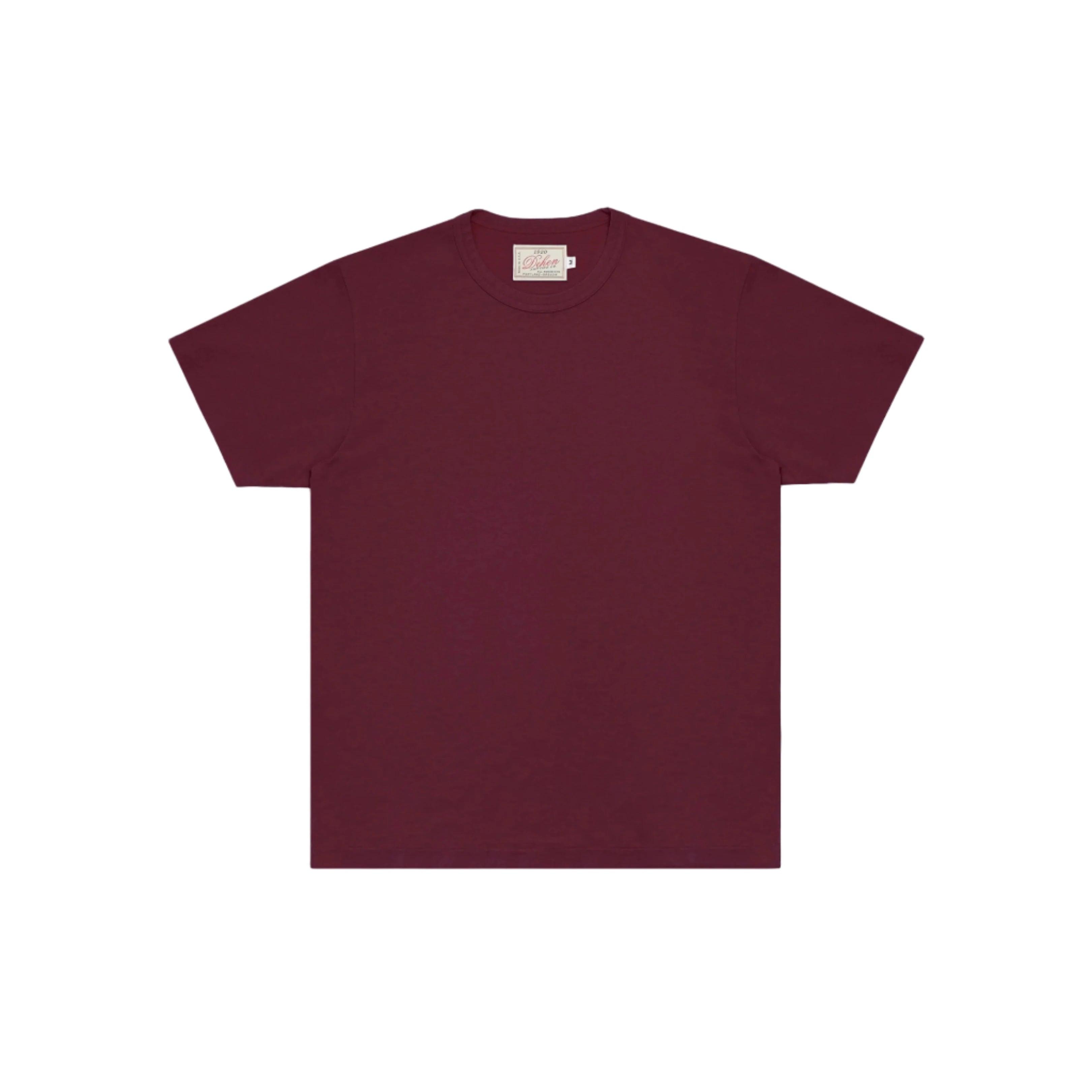 Heavy Duty Tee Burgundy