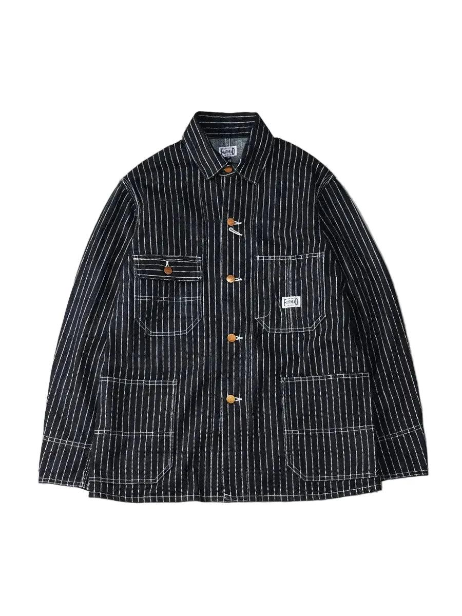 FN-OJ-DC701 10oz Wabash Denim Coverall Jacket