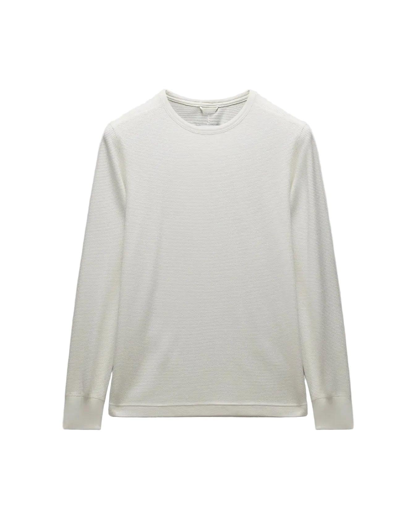 Lightweight Waffle Standard Fit Long Sleeve - Championship White