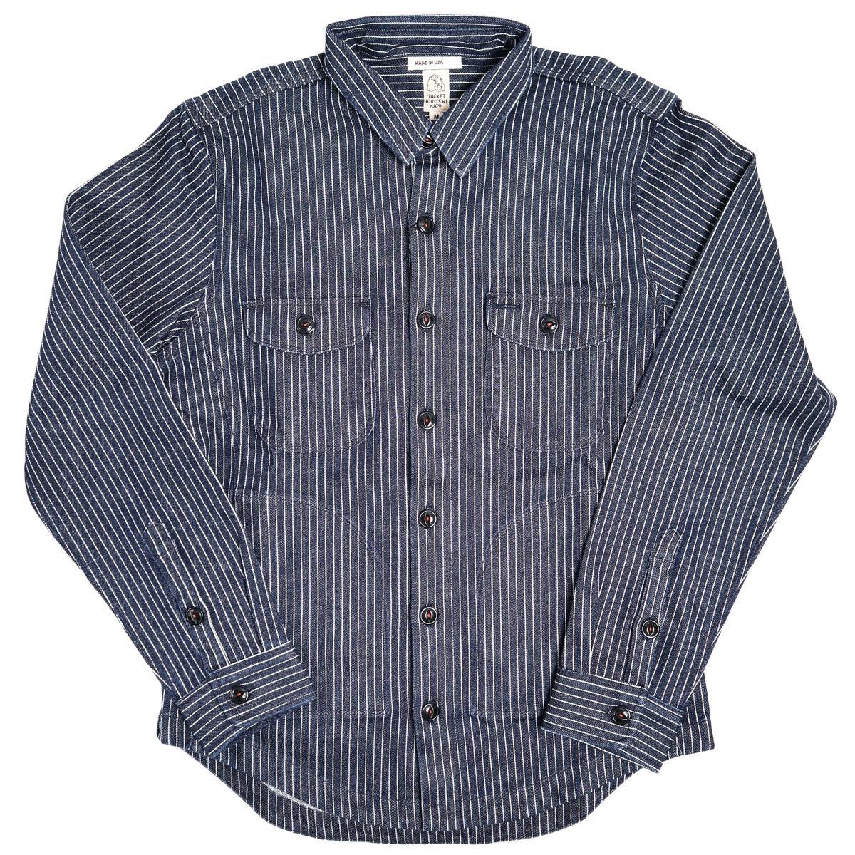 The Anvil 14oz Indigo Stripe Selvedge Denim
