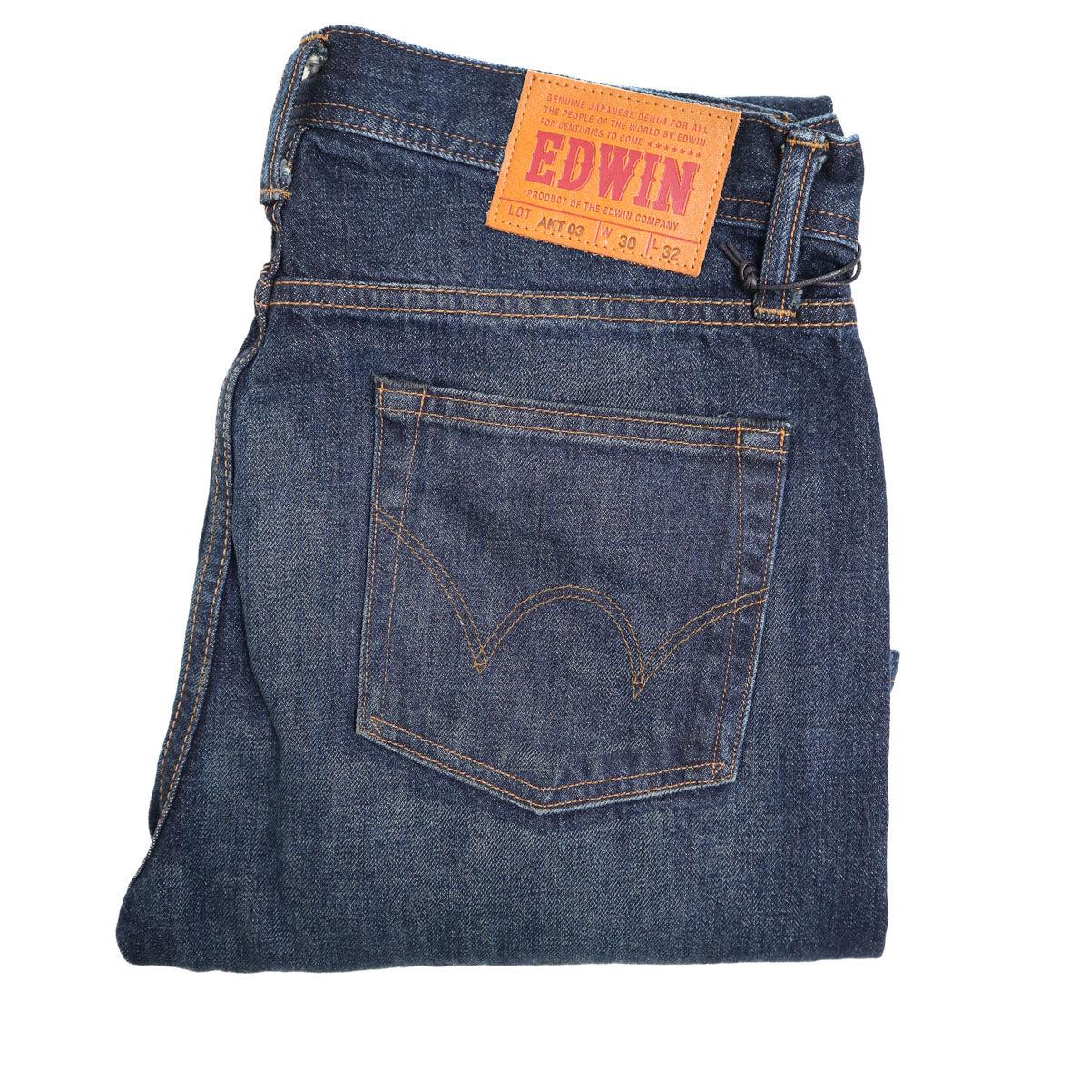 AKT03 Dark 90 13.5oz Japanese Selvedge Denim Regular Straight