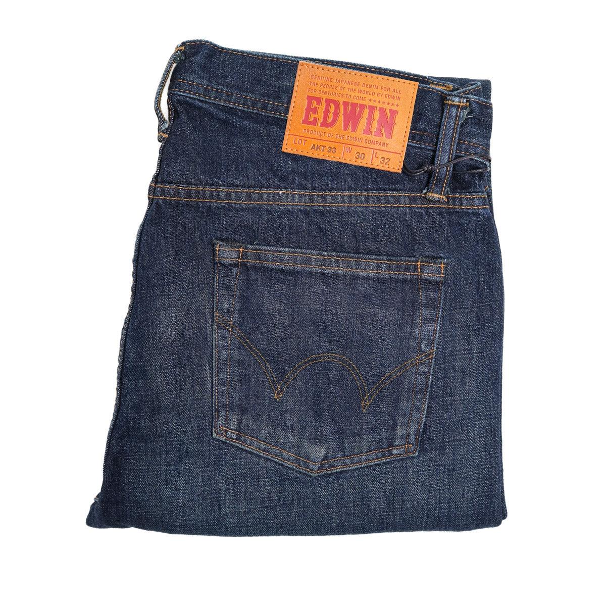 AKT33 Dark 90 13.5oz Japanese Selvedge Denim Regular Taper