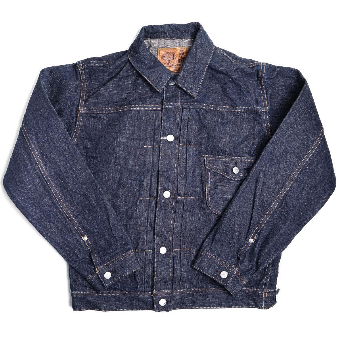 S101AX-Sakura 18oz AI+ Sakura Selvedge Denim Jacket