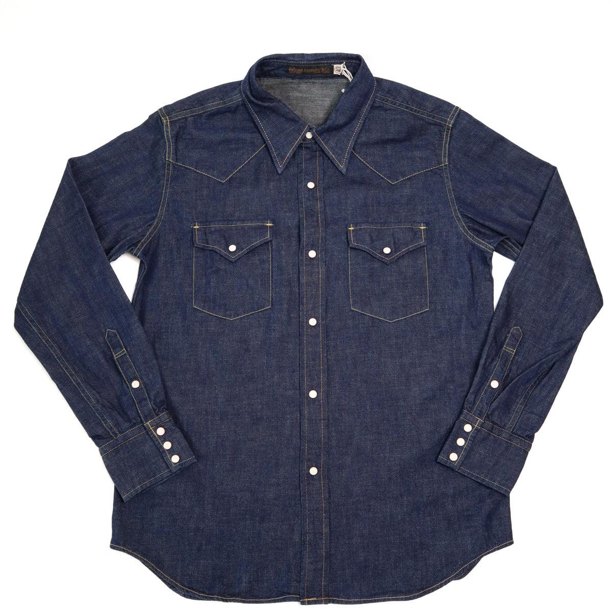 4894 Denim Western Shirt Indigo