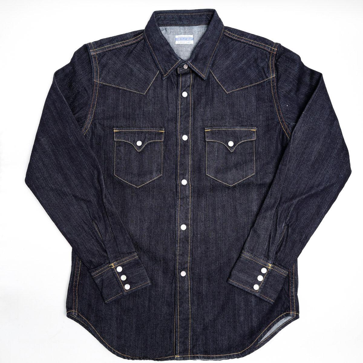 FN-SDW-002L 10oz Denim Western Shirt