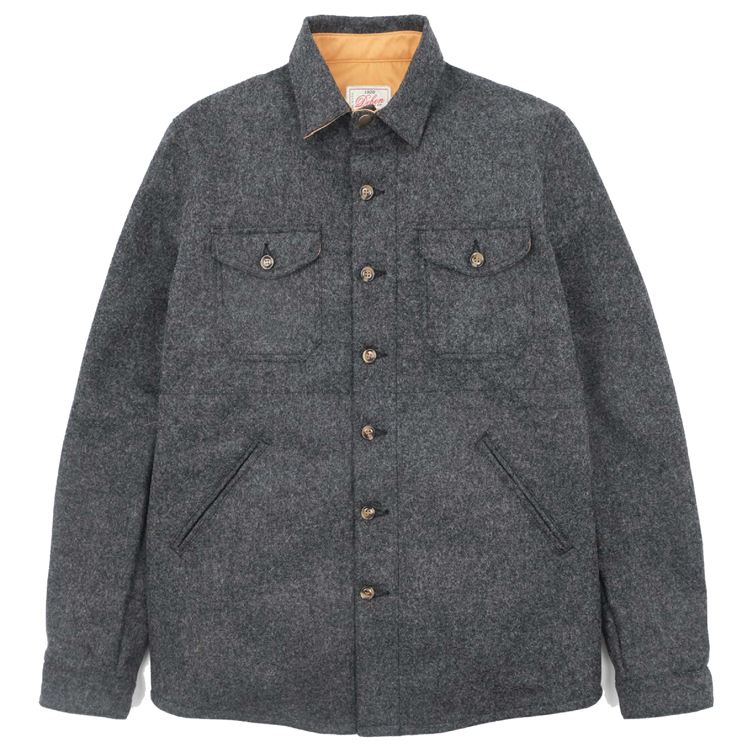 Crissman Overshirt Wool Granite