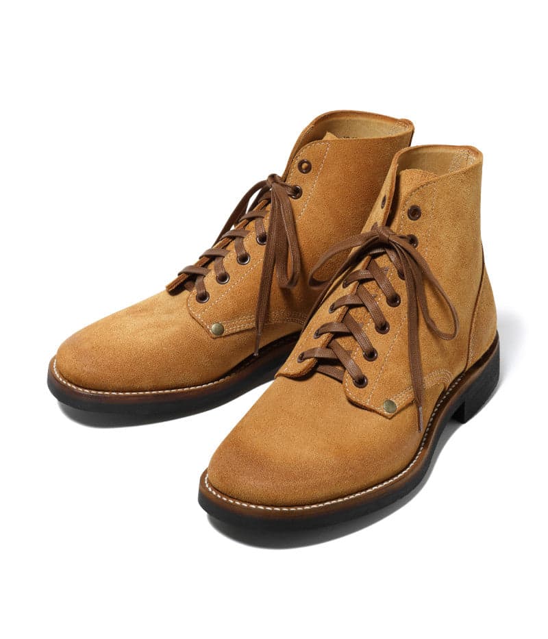 BR02800 M-43 Service Shoes Roughout Camel