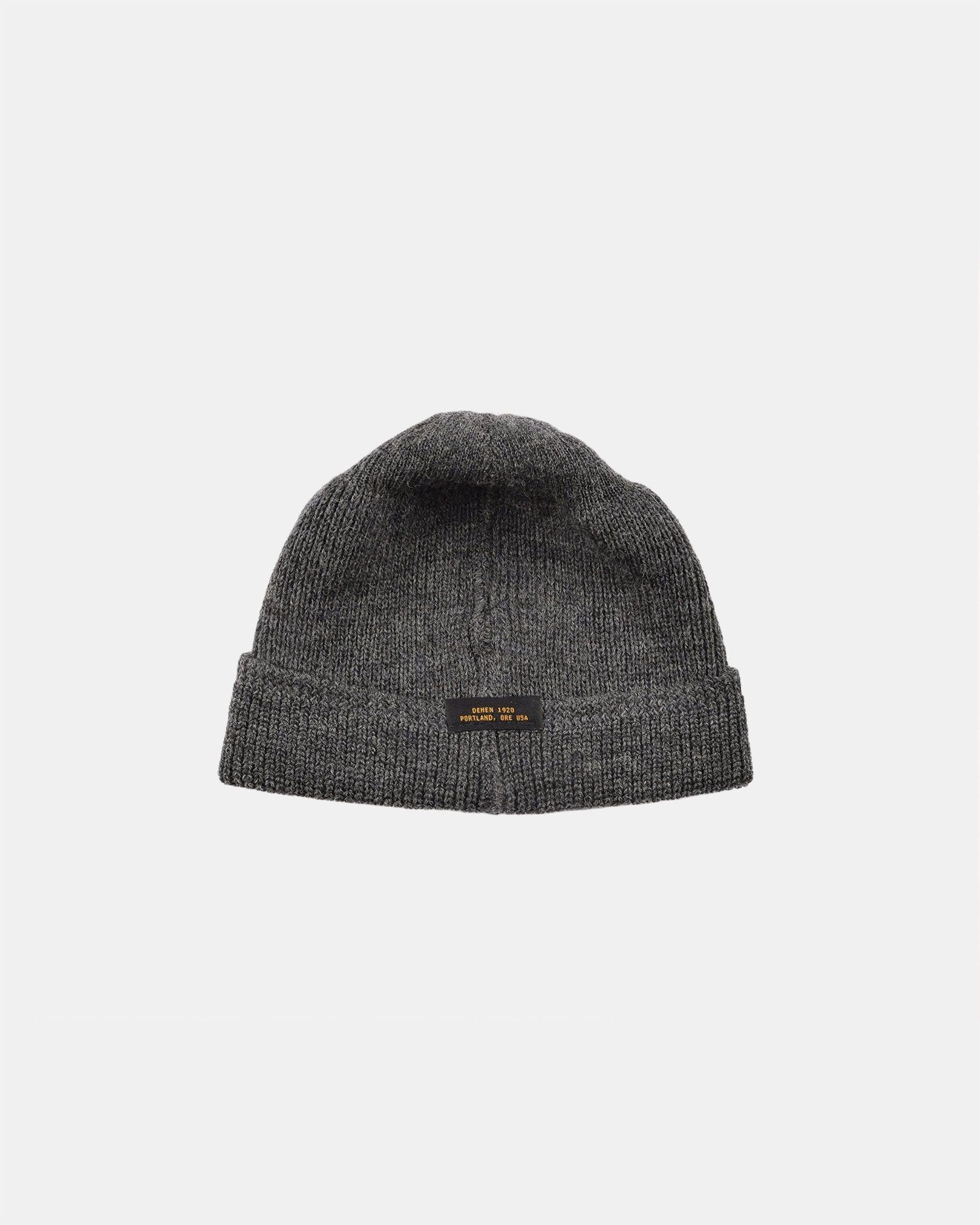 Wool Watch Cap Charcoal