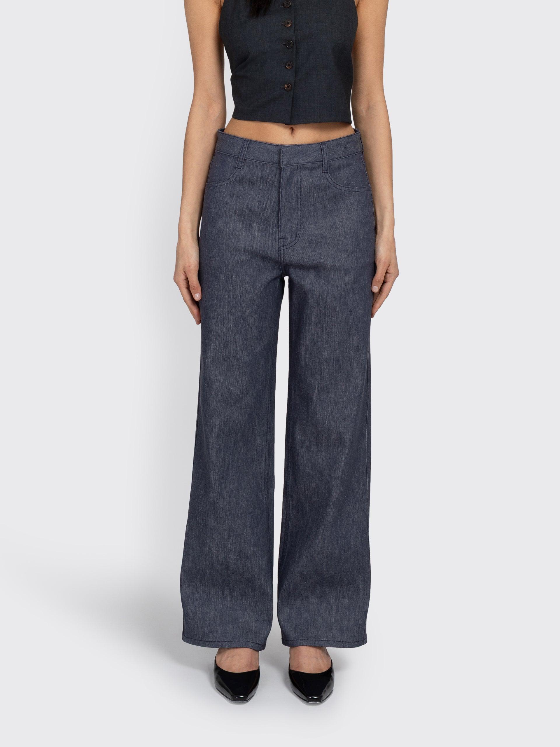 Colored Straight Fit Denim