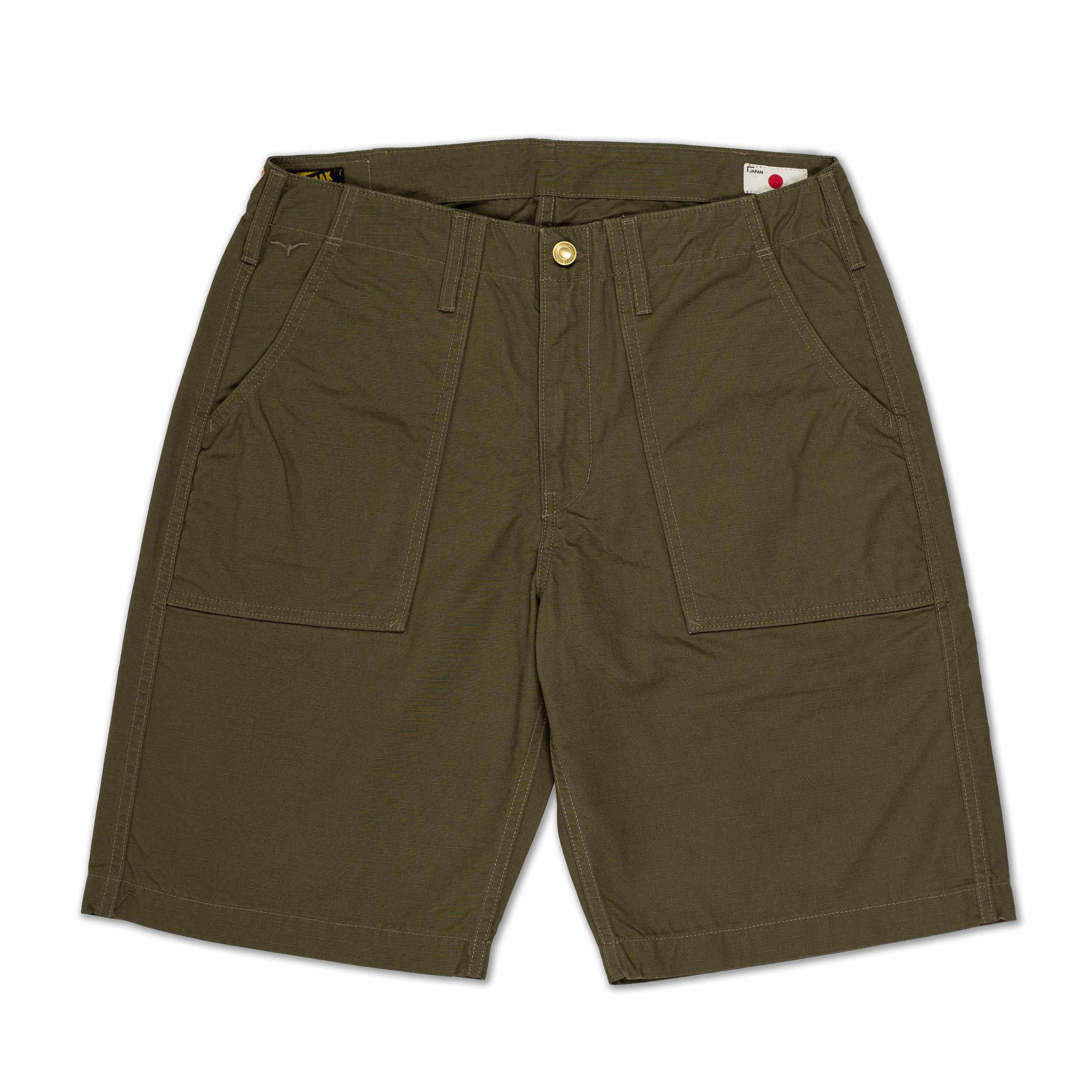 BPS-03 FATIGUE SHORTS 8 oz. olive drab ripstop