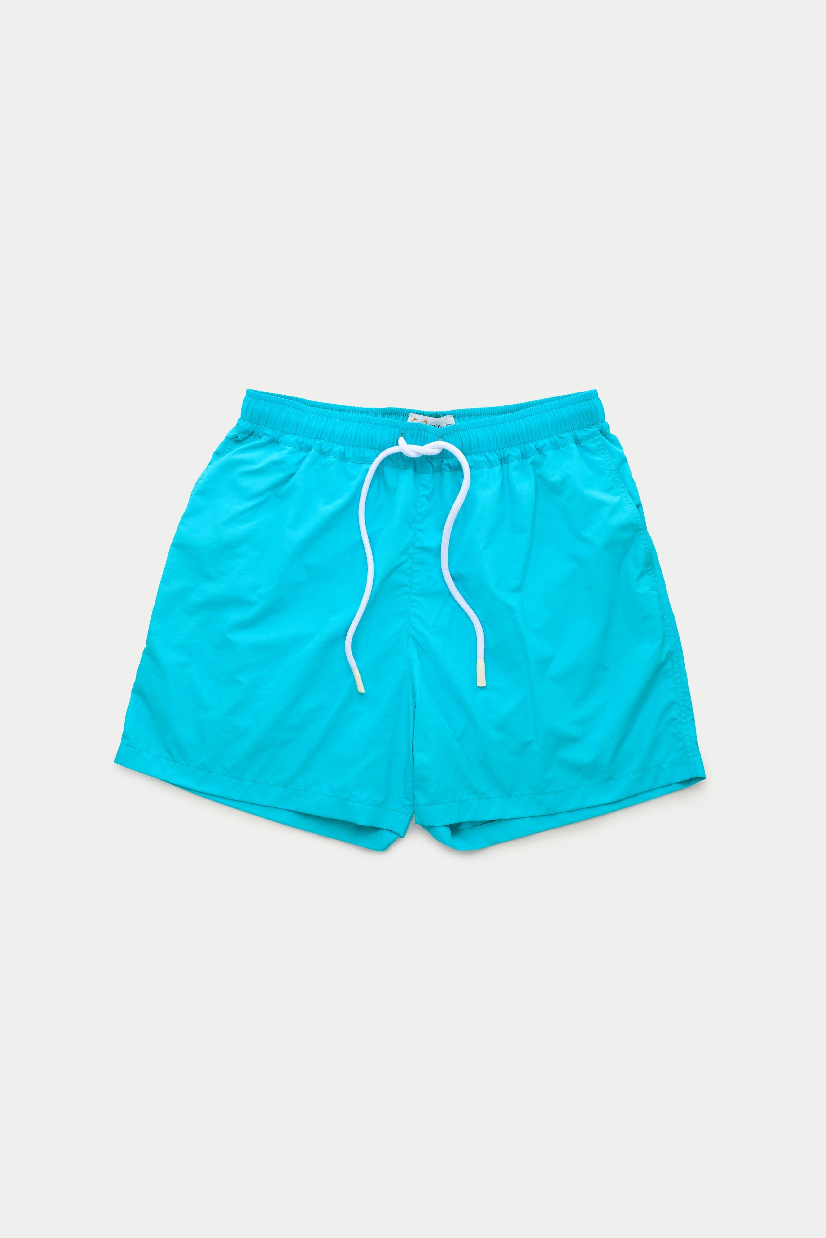 Swim Shorts Turquoise 7" inseam