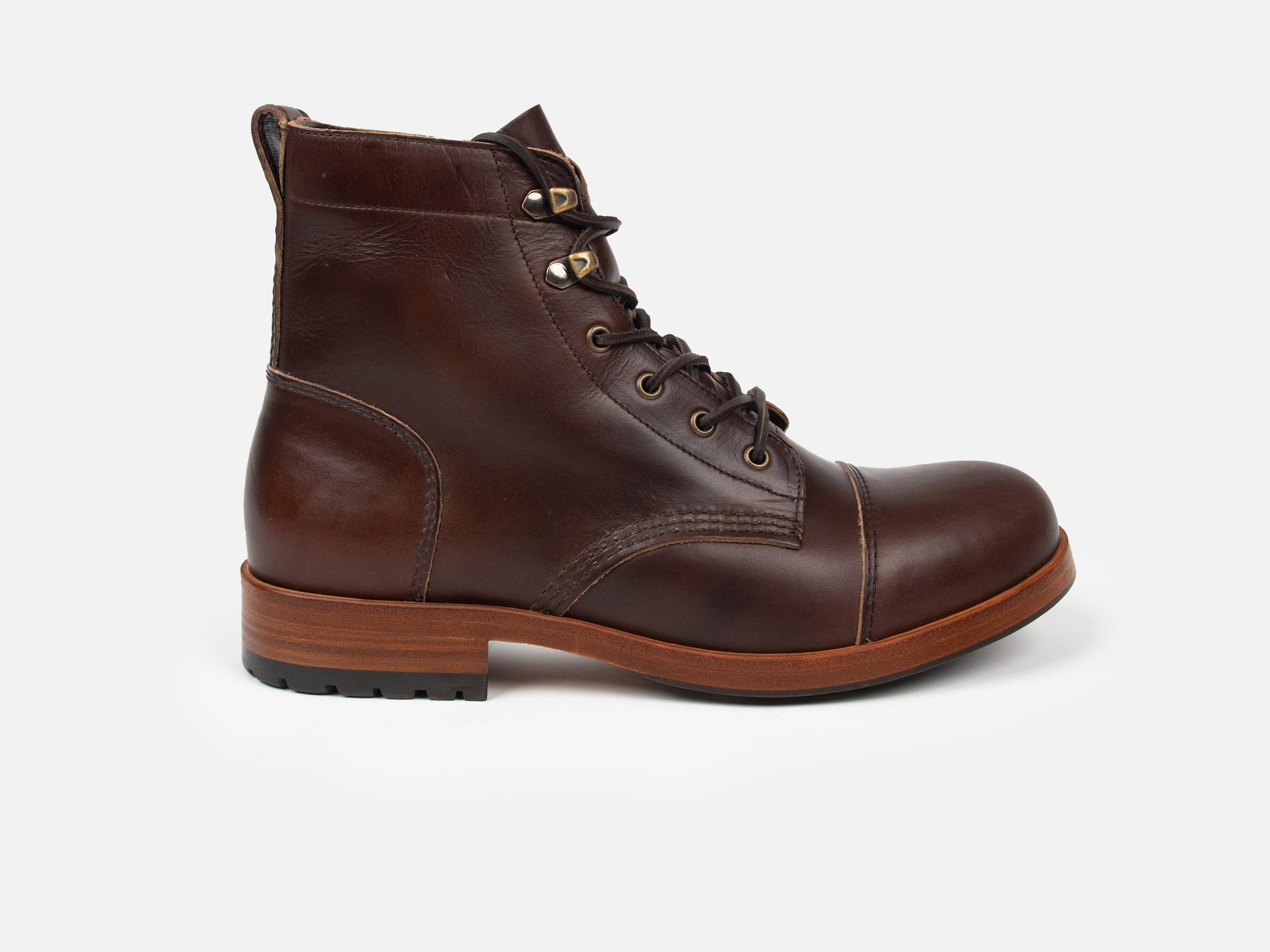 MATLOCK Service Boot - Horween Dark Brown Leather