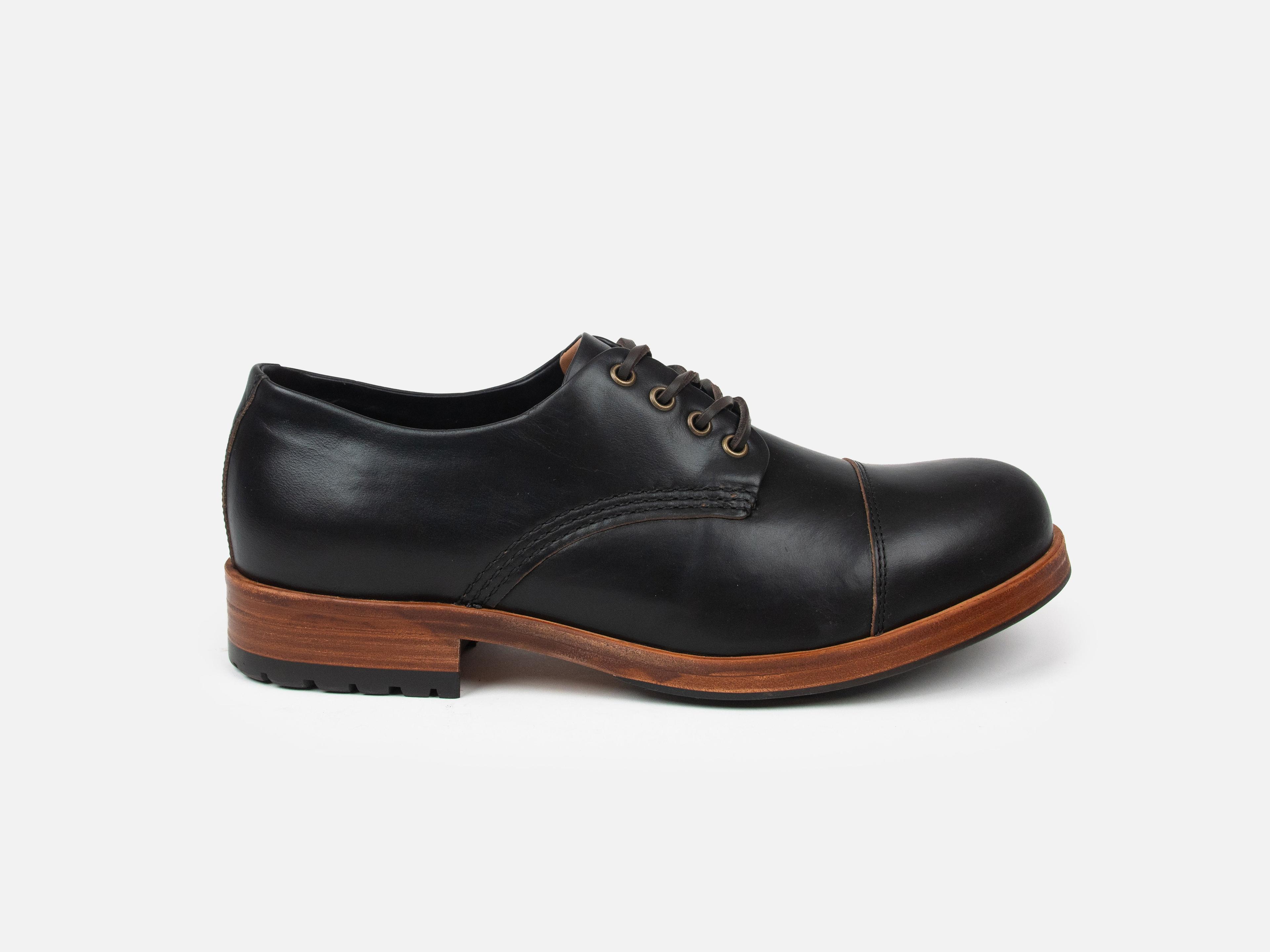 CASTLETON Shoe - Horween Black Leather