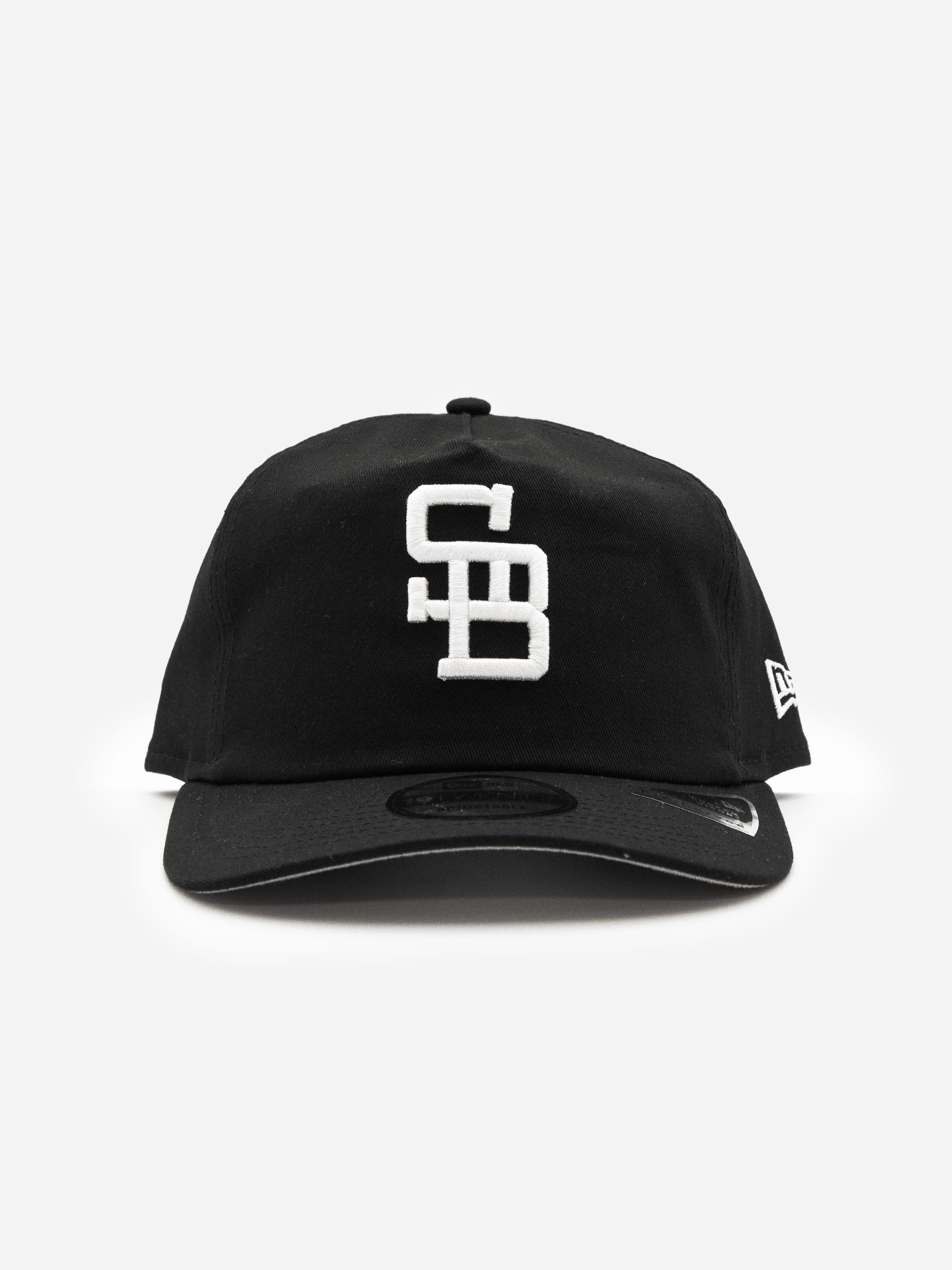 Santa Barbara Dodgers New Era 19TWENTY Black 5-Panel Golfer Hat