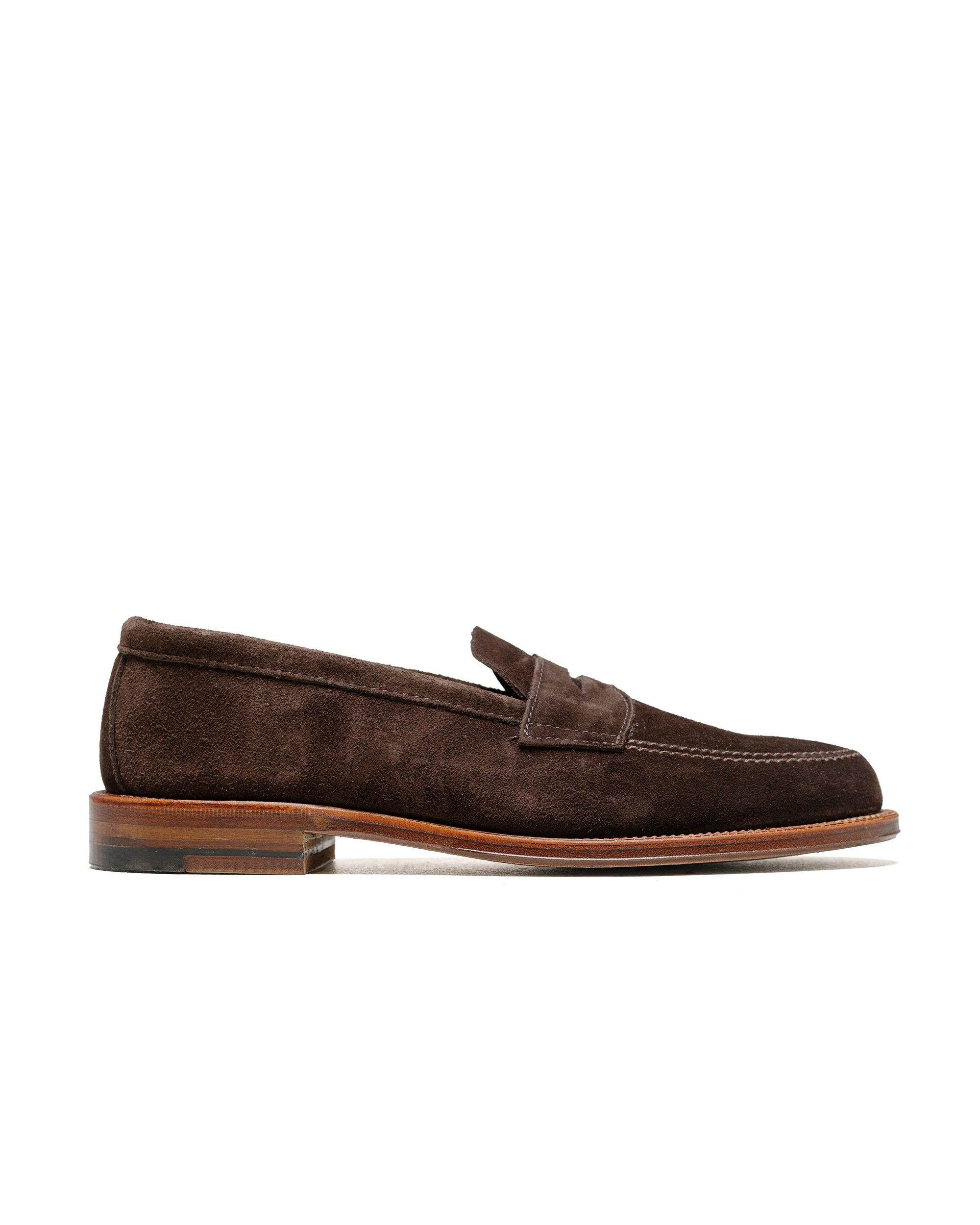 Penny Loafer Dark Brown Suede 5738F