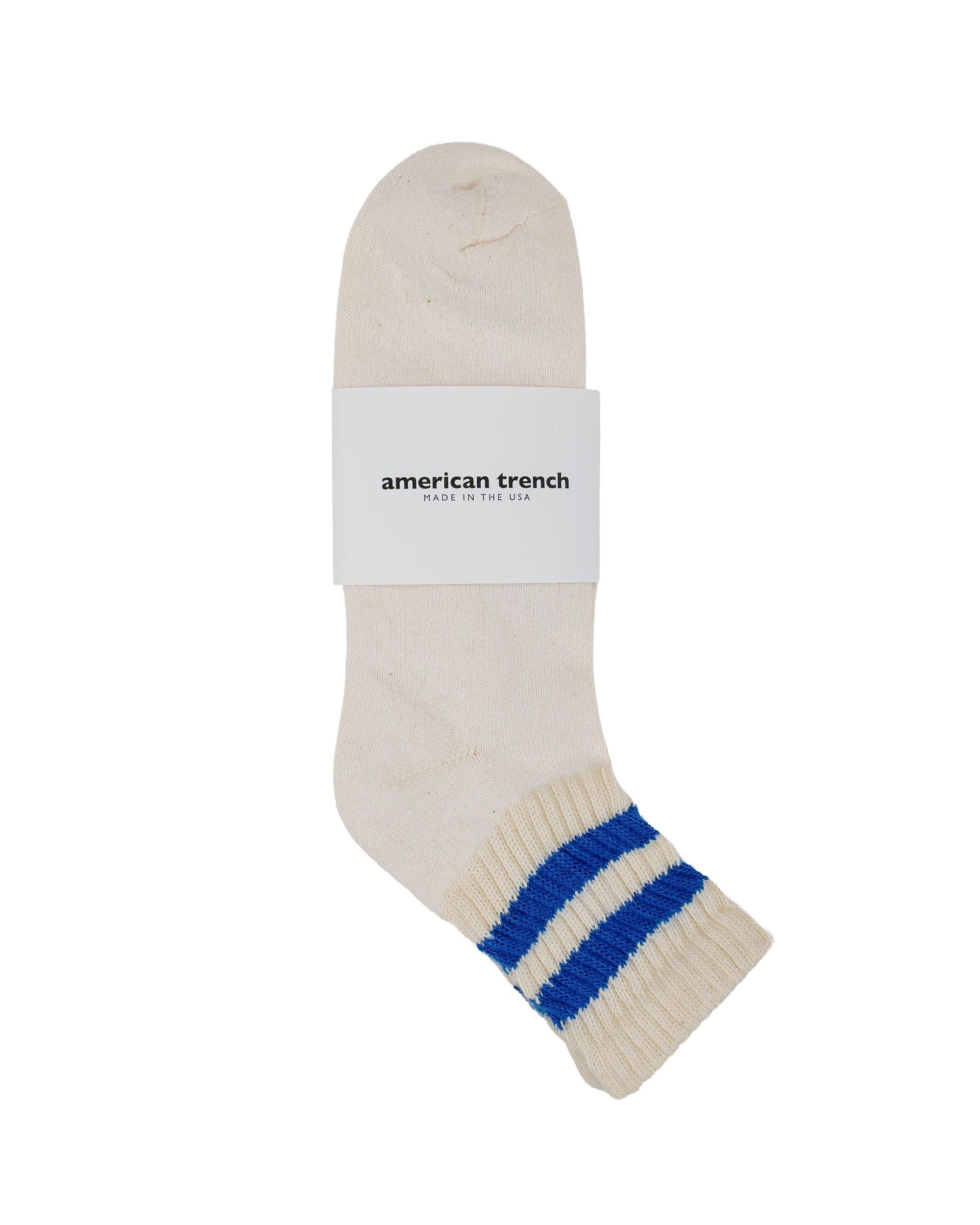 The Mono Stripe Quarter Crew Royal